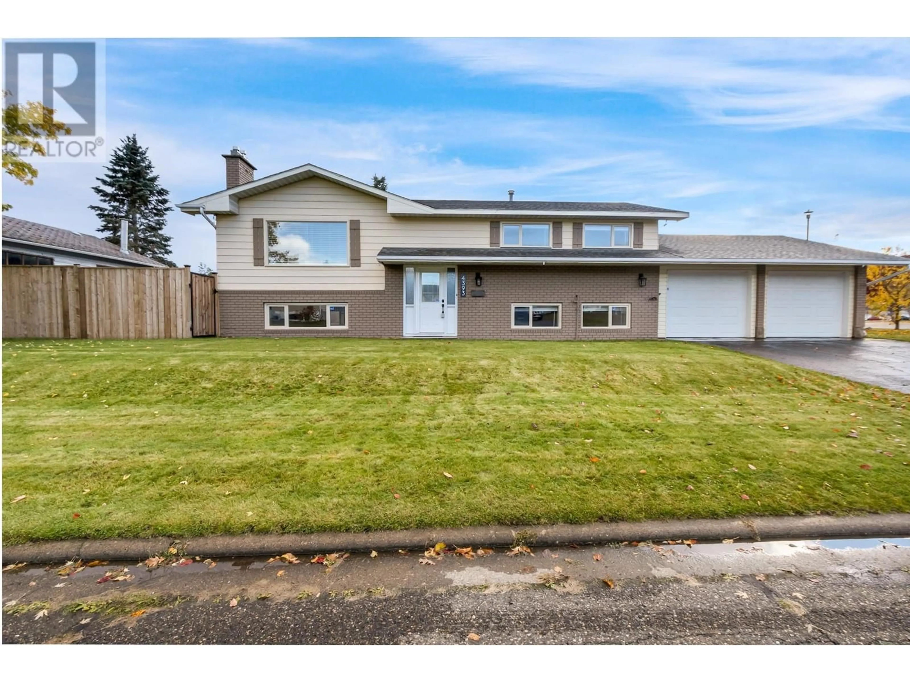 Frontside or backside of a home for 4393 FISK AVENUE, Prince George British Columbia V2M5W6