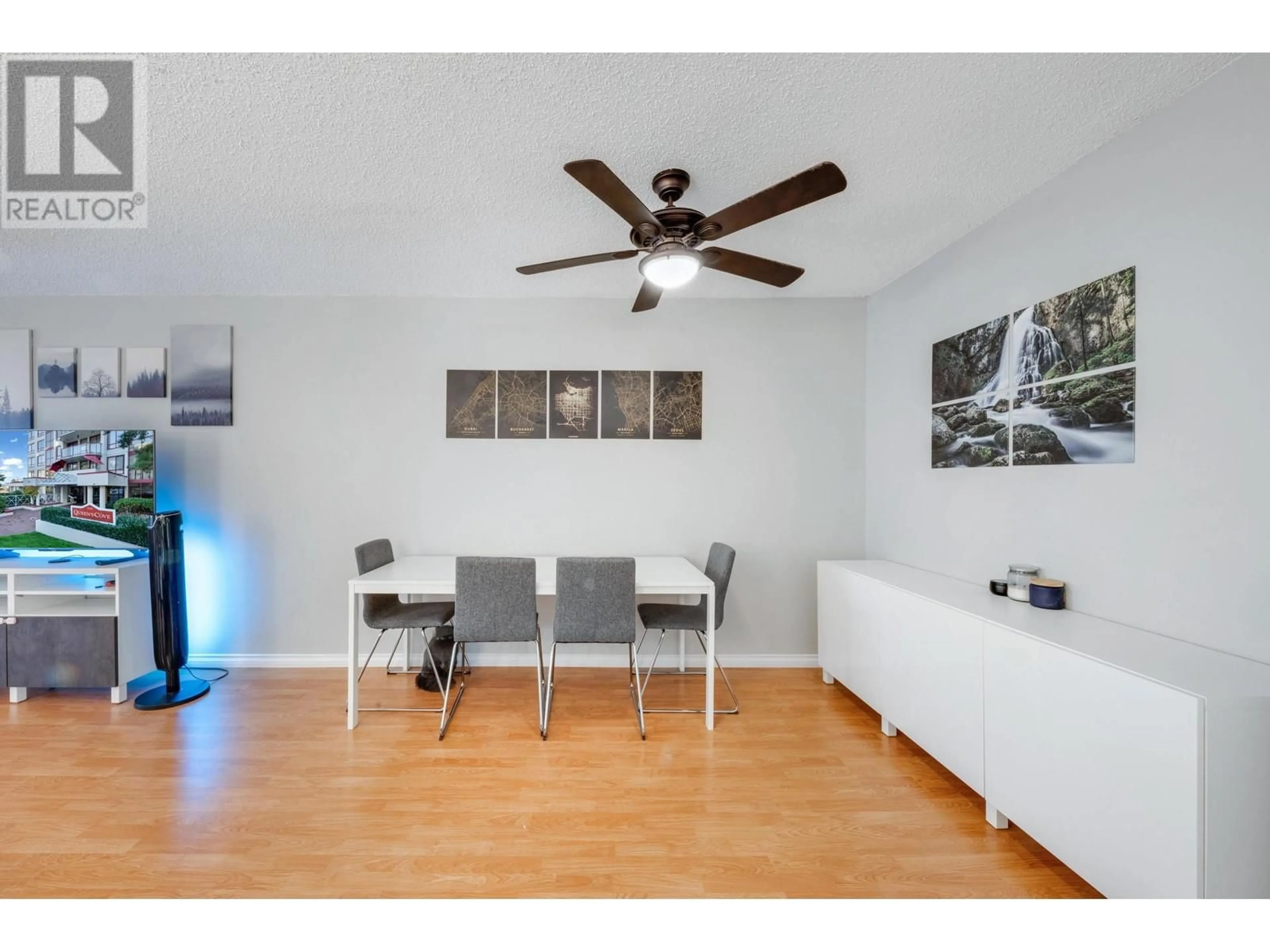 A pic of a room, wood floors for 402 220 ELEVENTH STREET, New Westminster British Columbia V3M6N9