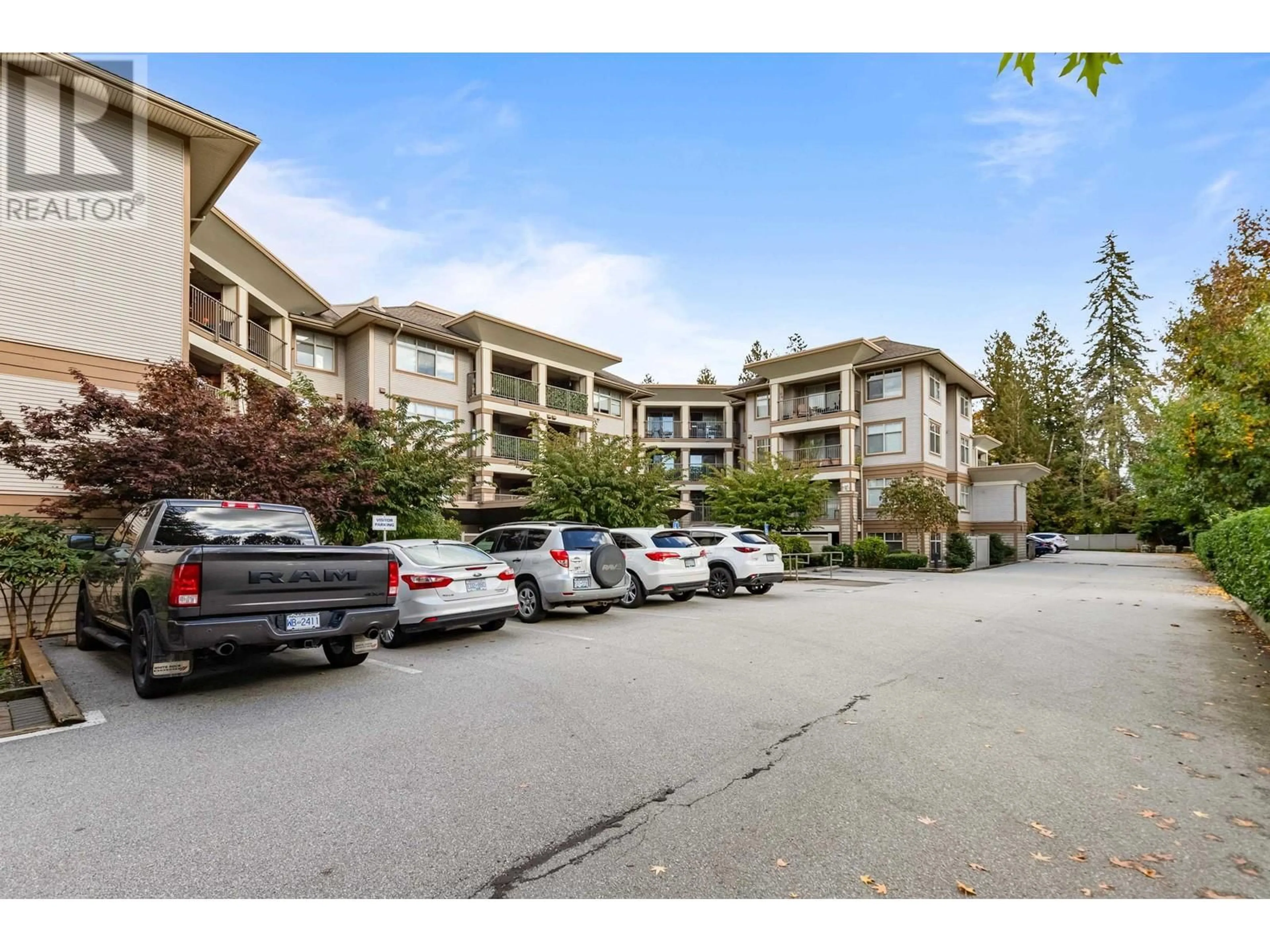 A pic from exterior of the house or condo, the street view for 216 12248 224 STREET, Maple Ridge British Columbia V2X8W6