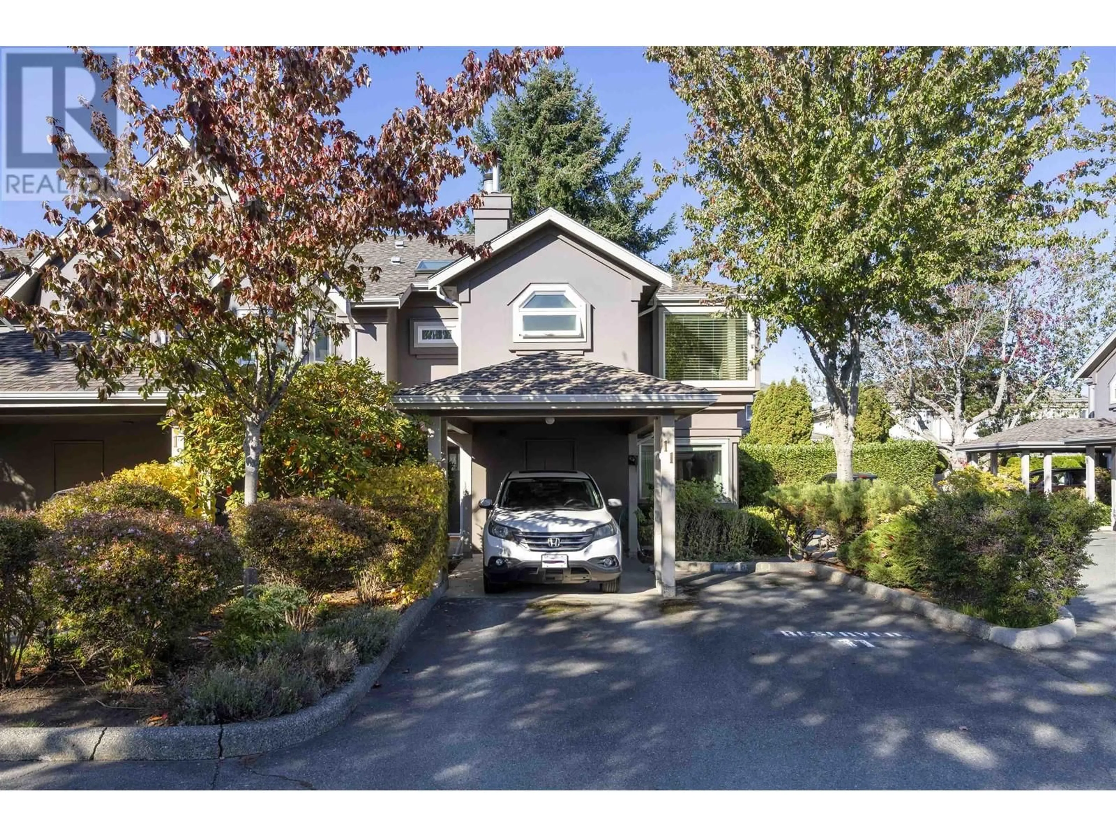 Frontside or backside of a home, the street view for 11 5111 MAPLE ROAD, Richmond British Columbia V7E5Z7