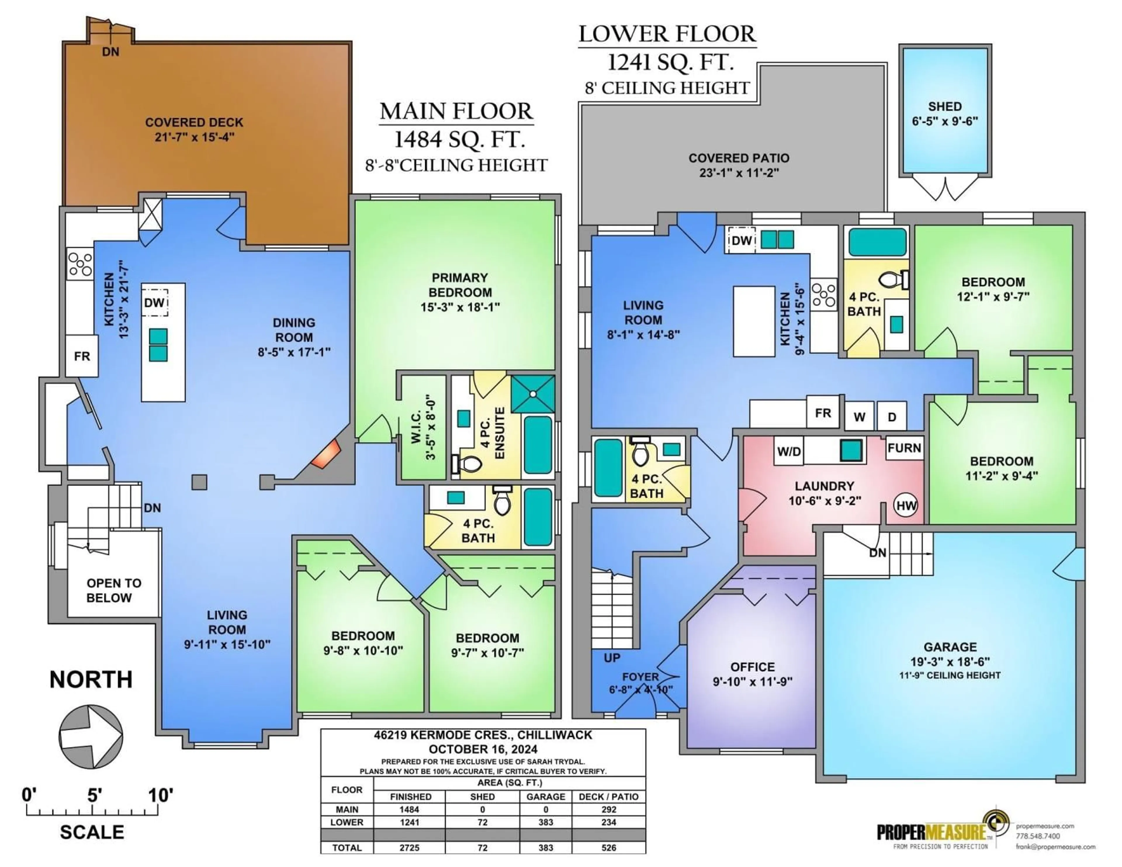 Floor plan for 46219 KERMODE CRESCENT, Chilliwack British Columbia V2R0C7