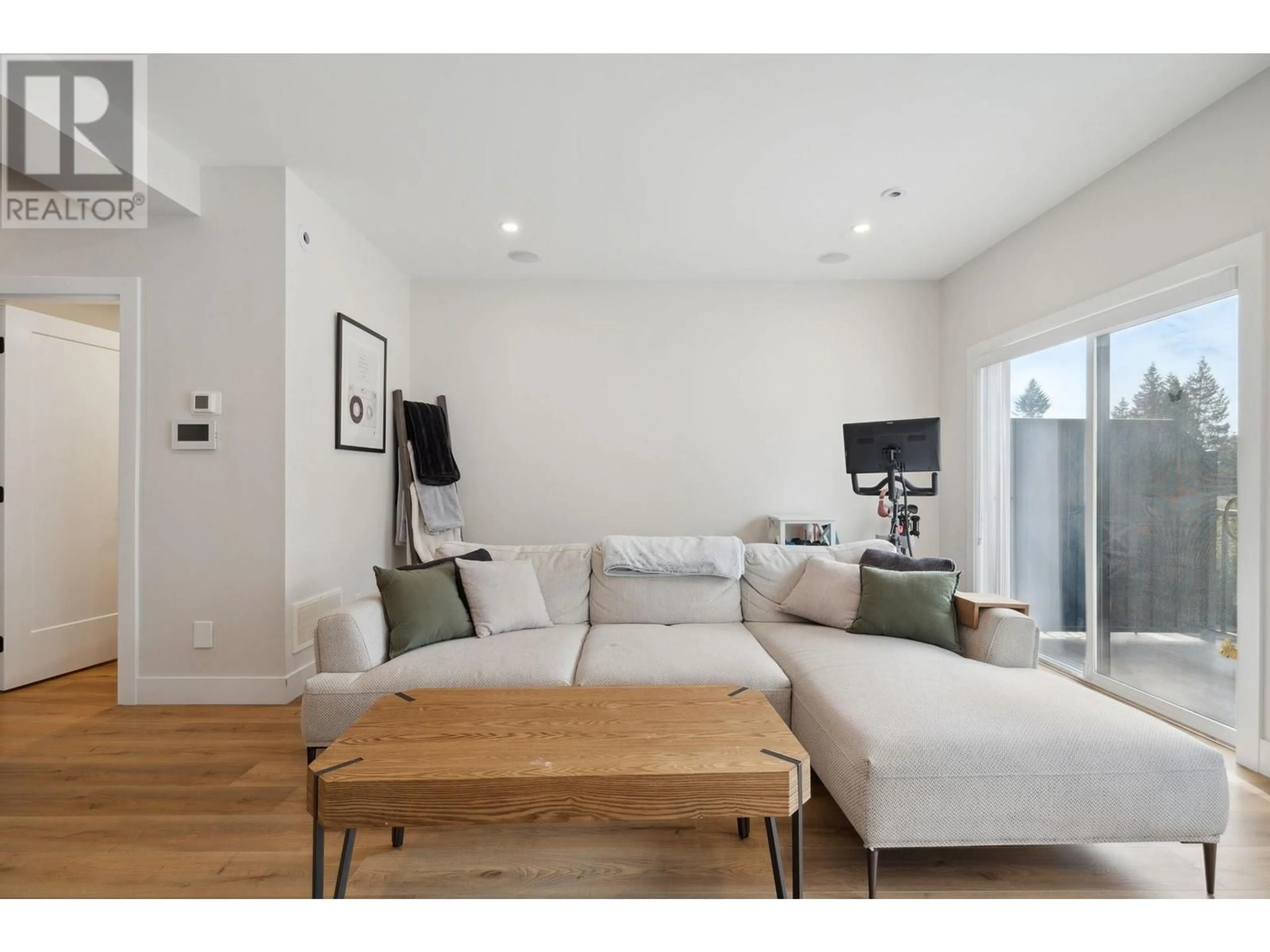 Living room, wood floors for 117 3409 HARPER ROAD, Coquitlam British Columbia V3E3H1