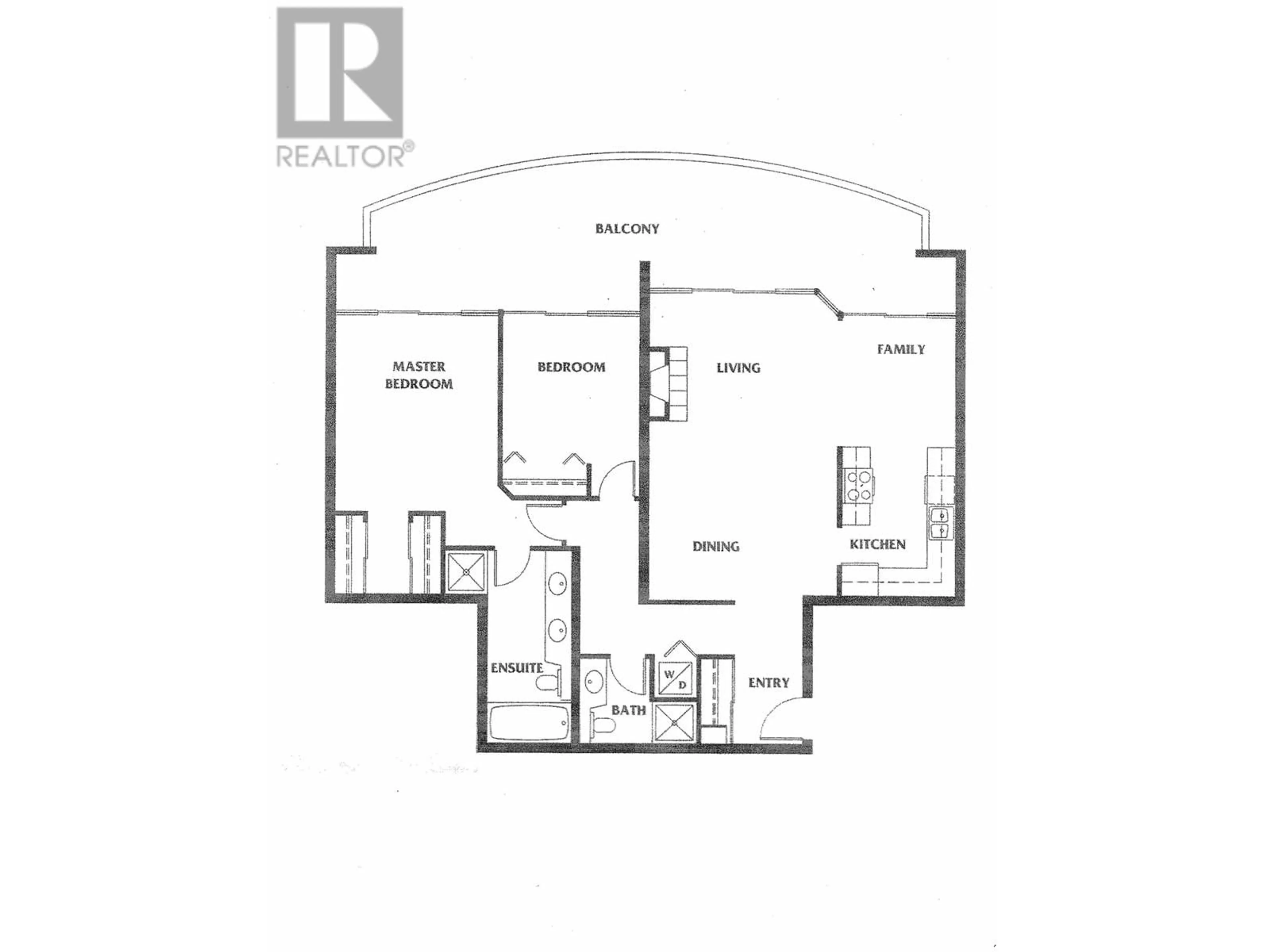 Floor plan for 901 5899 WILSON AVENUE, Burnaby British Columbia V5H4R9