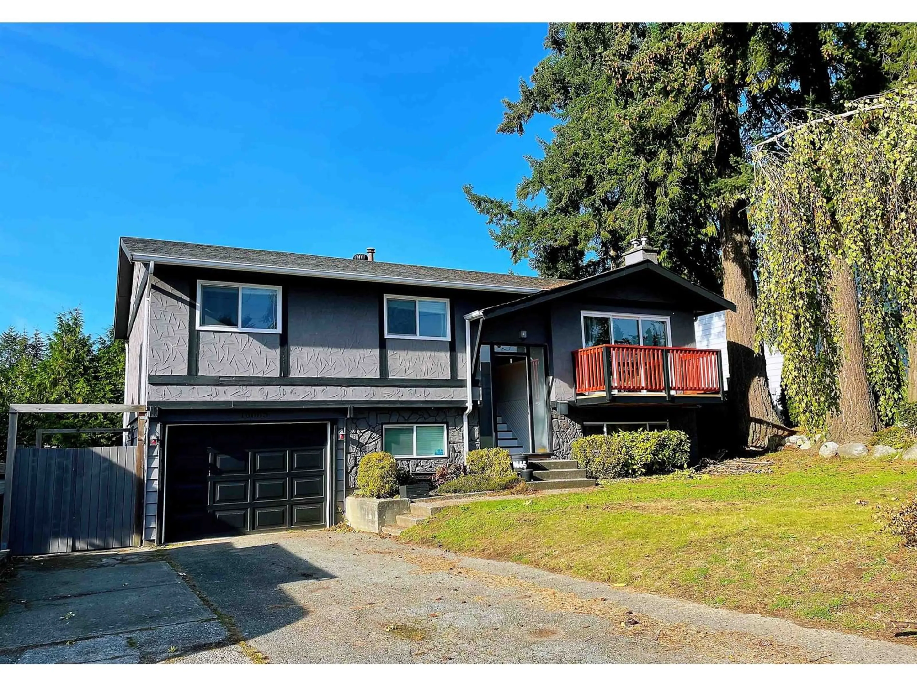 Frontside or backside of a home, the street view for 10665 RAMONA WAY, Delta British Columbia V4C6S5