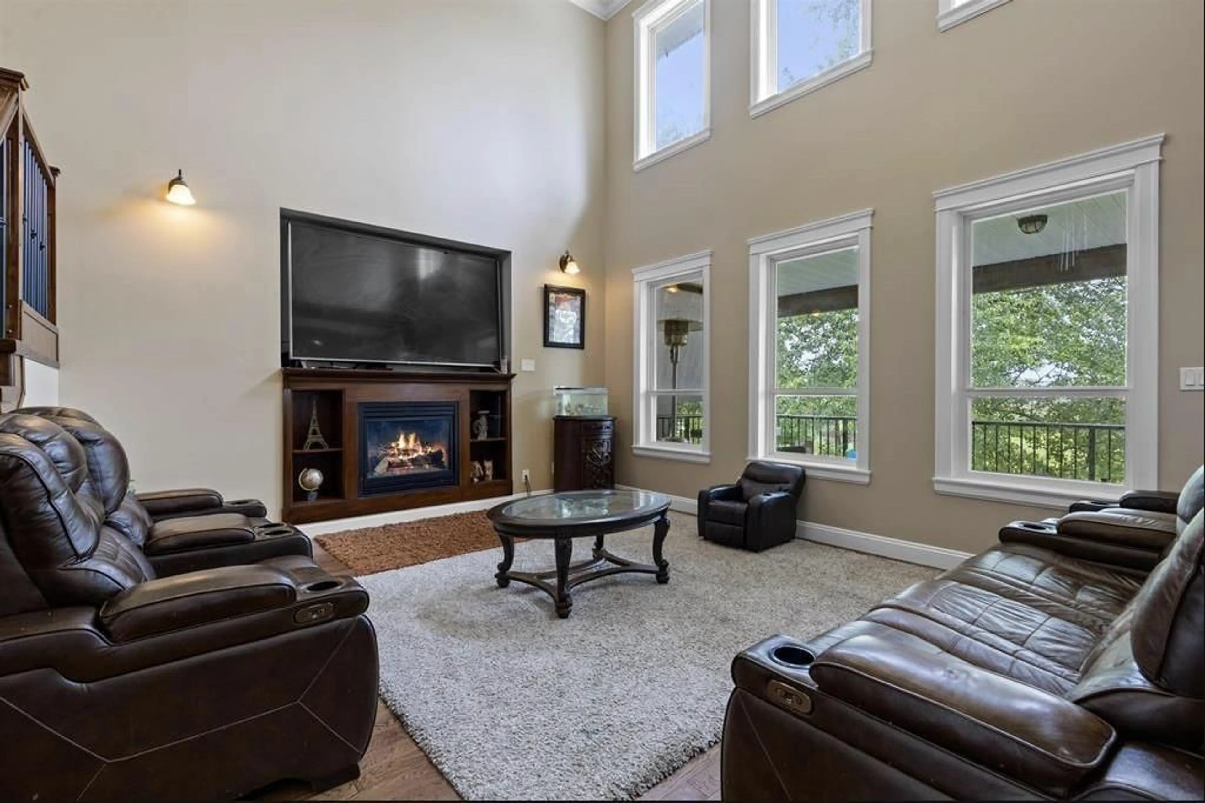 Living room, wood floors for 2194 MERLOT BOULEVARD, Abbotsford British Columbia V4X0A6