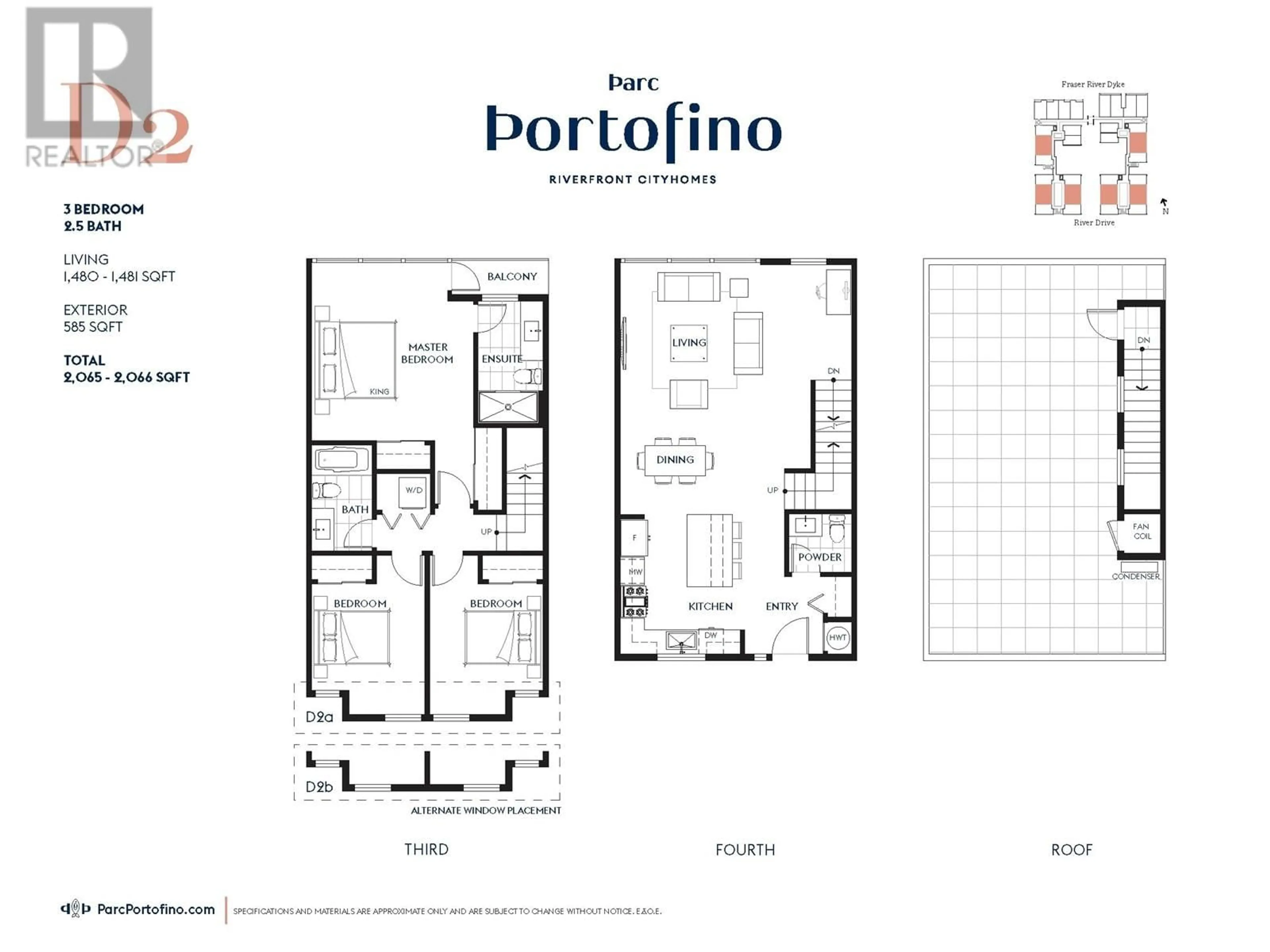 Floor plan for SL52 10333 RIVER DRIVE, Richmond British Columbia V6X1Z2