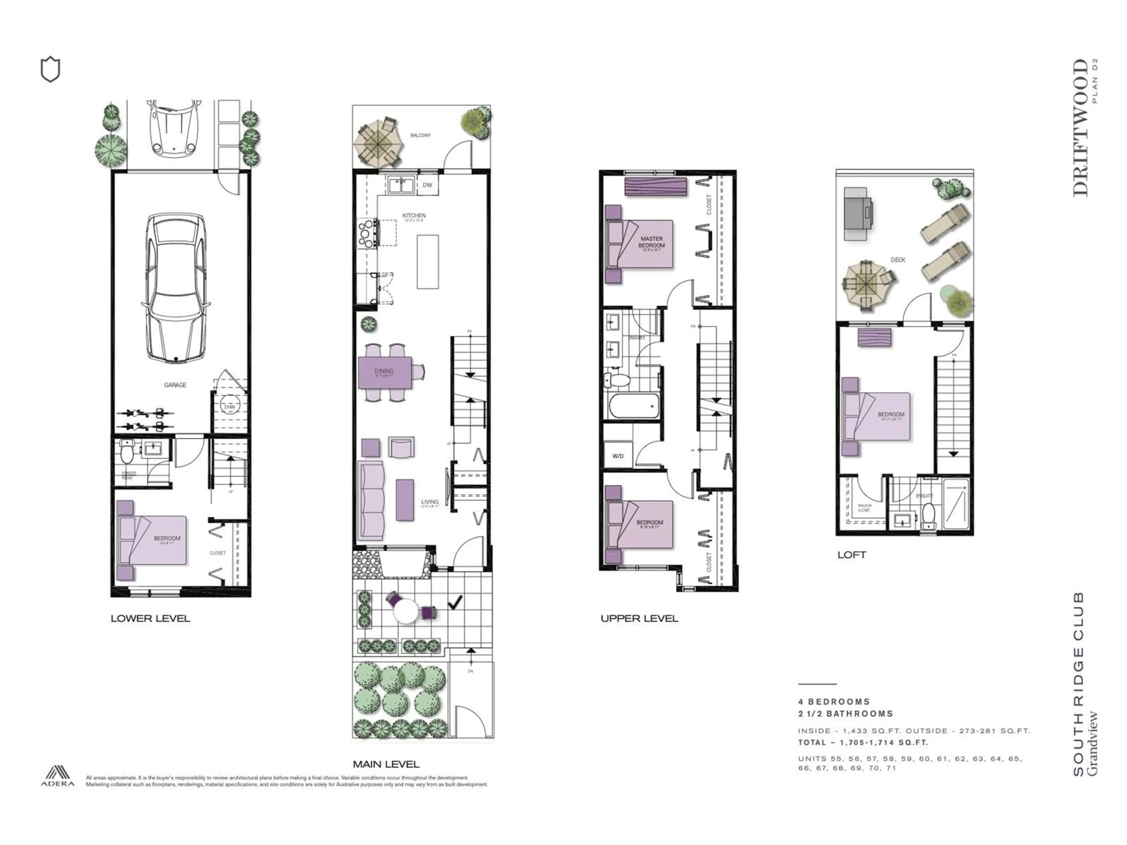 Floor plan for 71 15775 MOUNTAIN VIEW DRIVE, Surrey British Columbia V3Z0W7