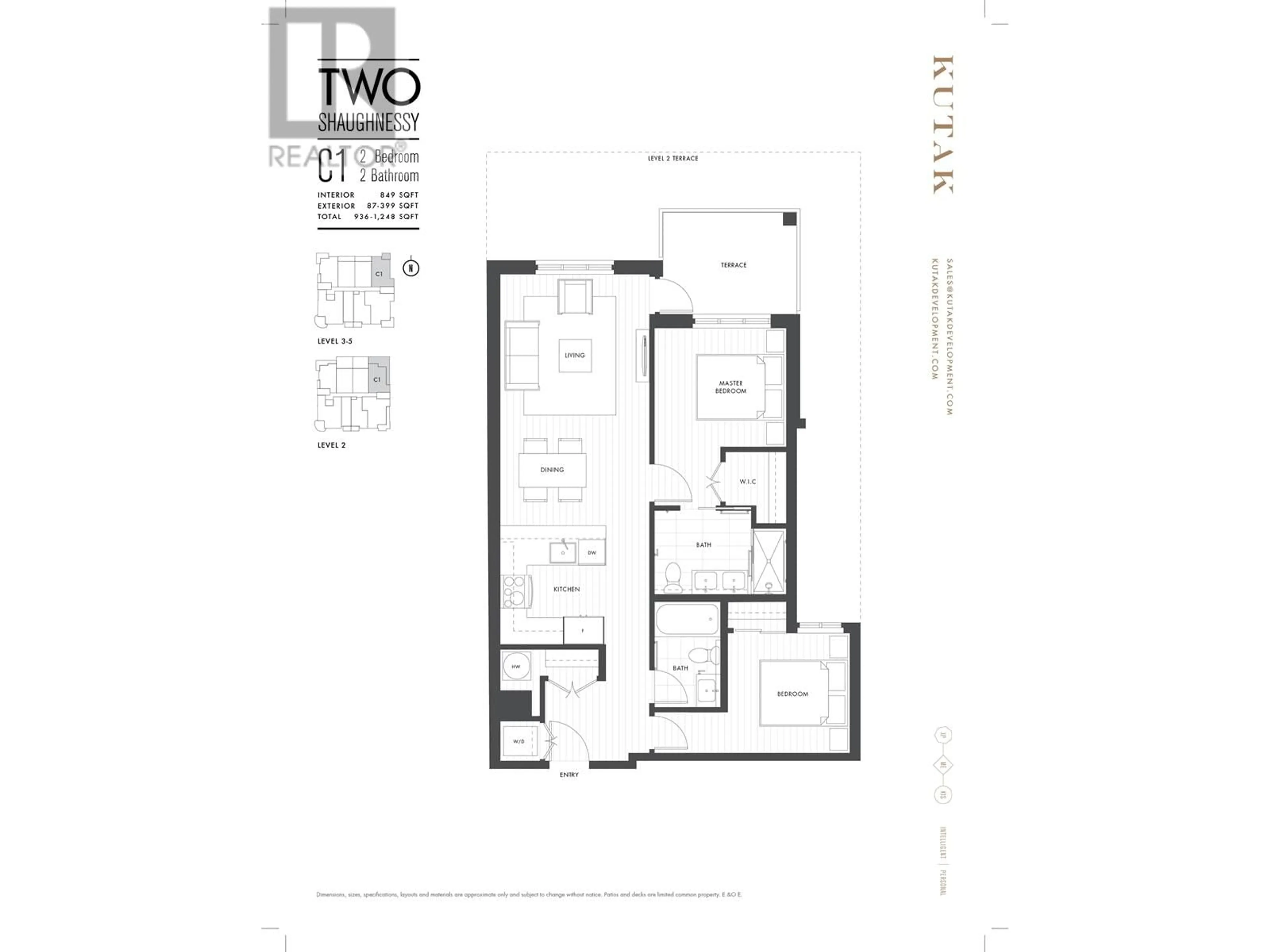 Floor plan for 301 2428 SHAUGHNESSY STREET, Port Coquitlam British Columbia V3C3E5