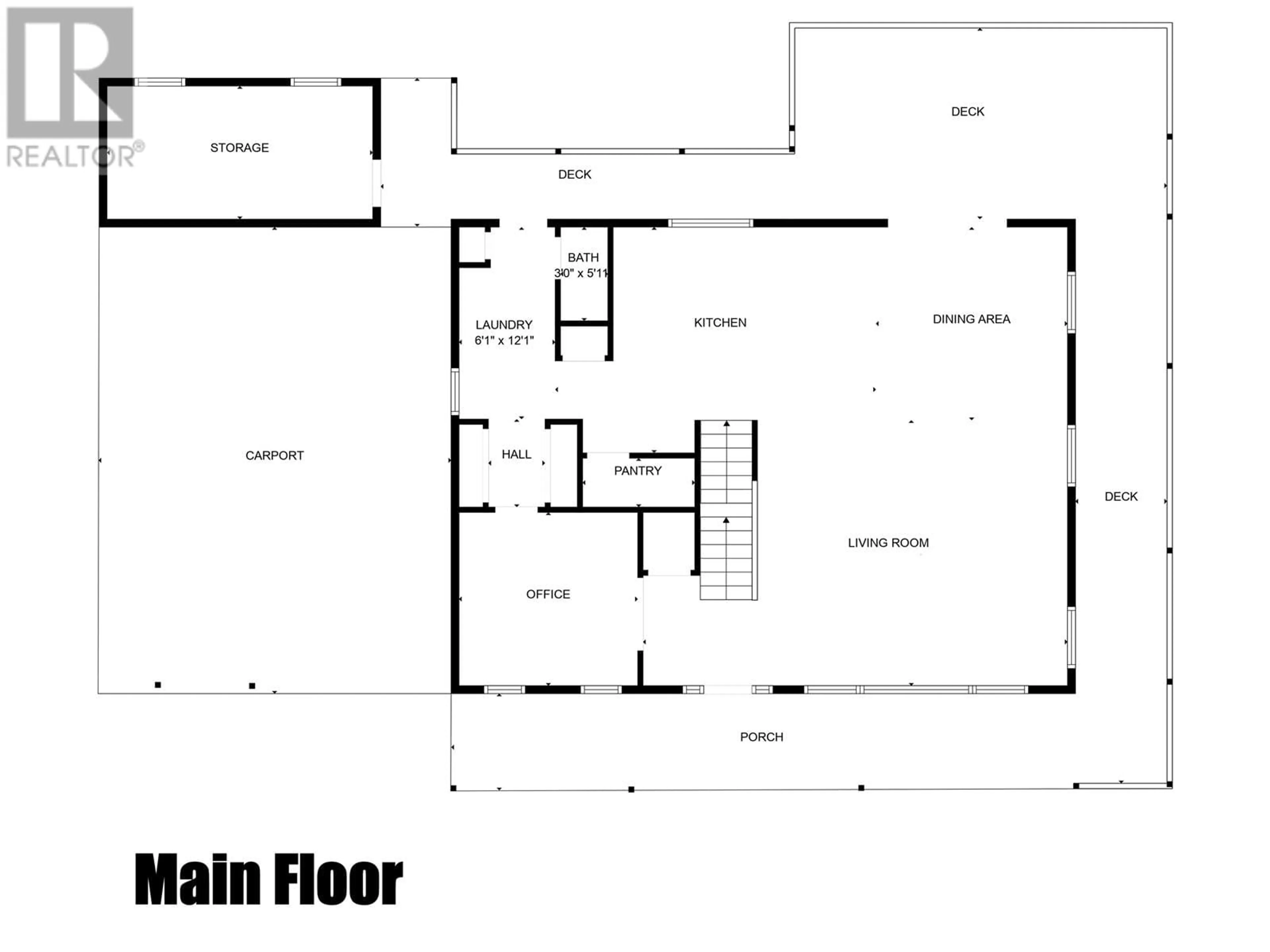 Floor plan for 389 WILLMANN ROAD, Prince George British Columbia V2M7C8