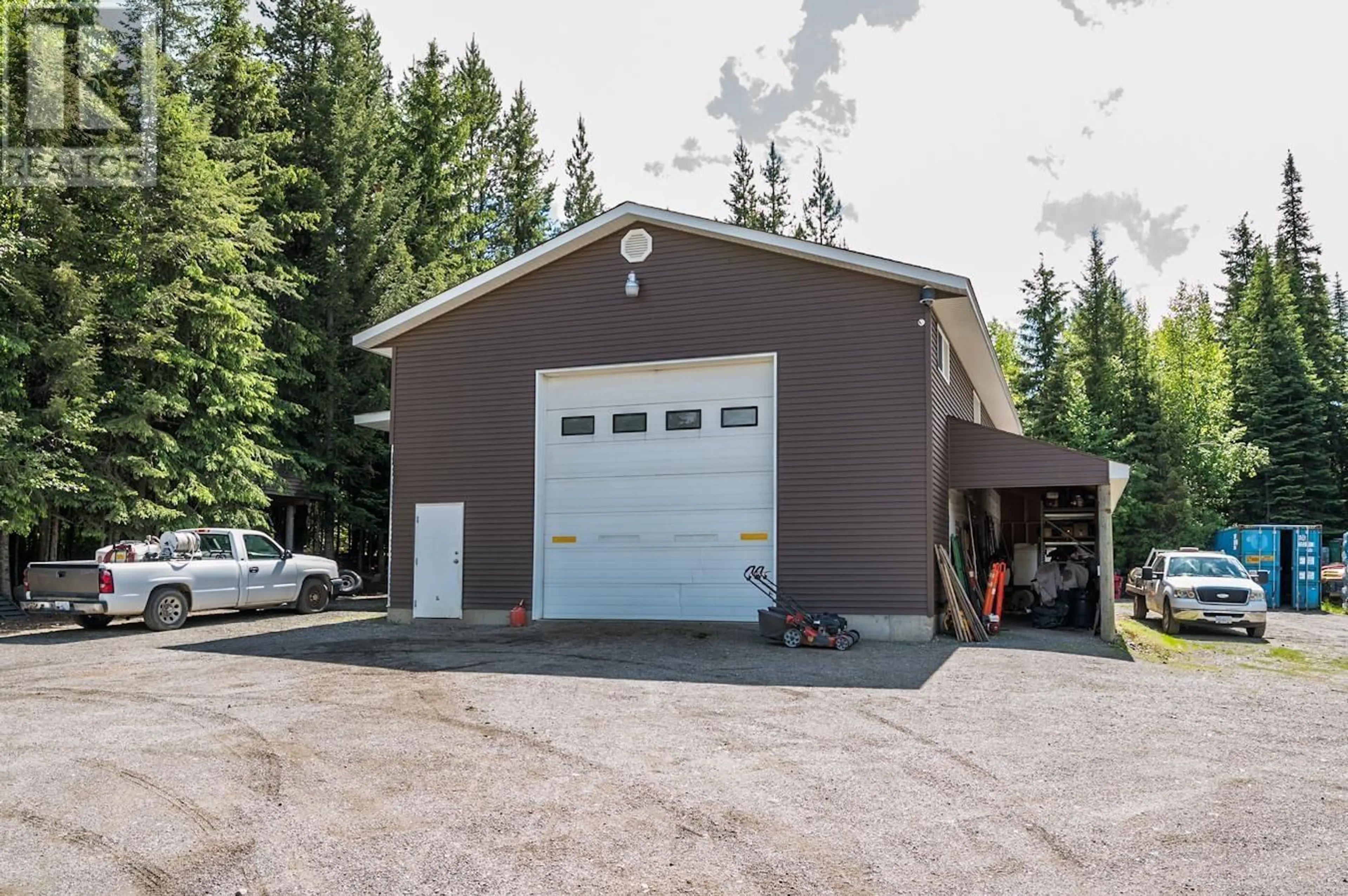 Indoor garage, cement floor for 389 WILLMANN ROAD, Prince George British Columbia V2M7C8