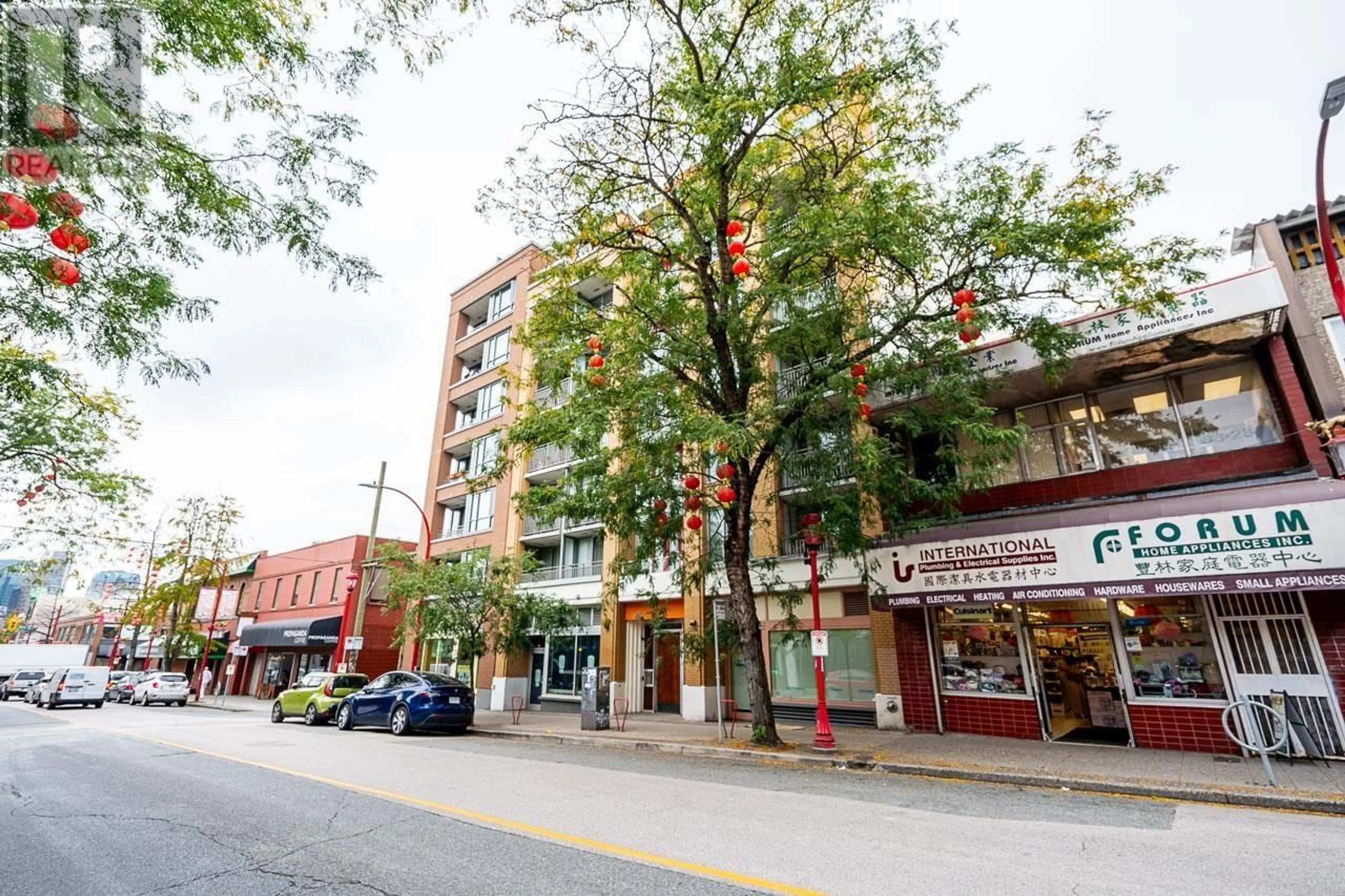 A pic from exterior of the house or condo, the street view for 202 231 E PENDER STREET, Vancouver British Columbia V6A0G3