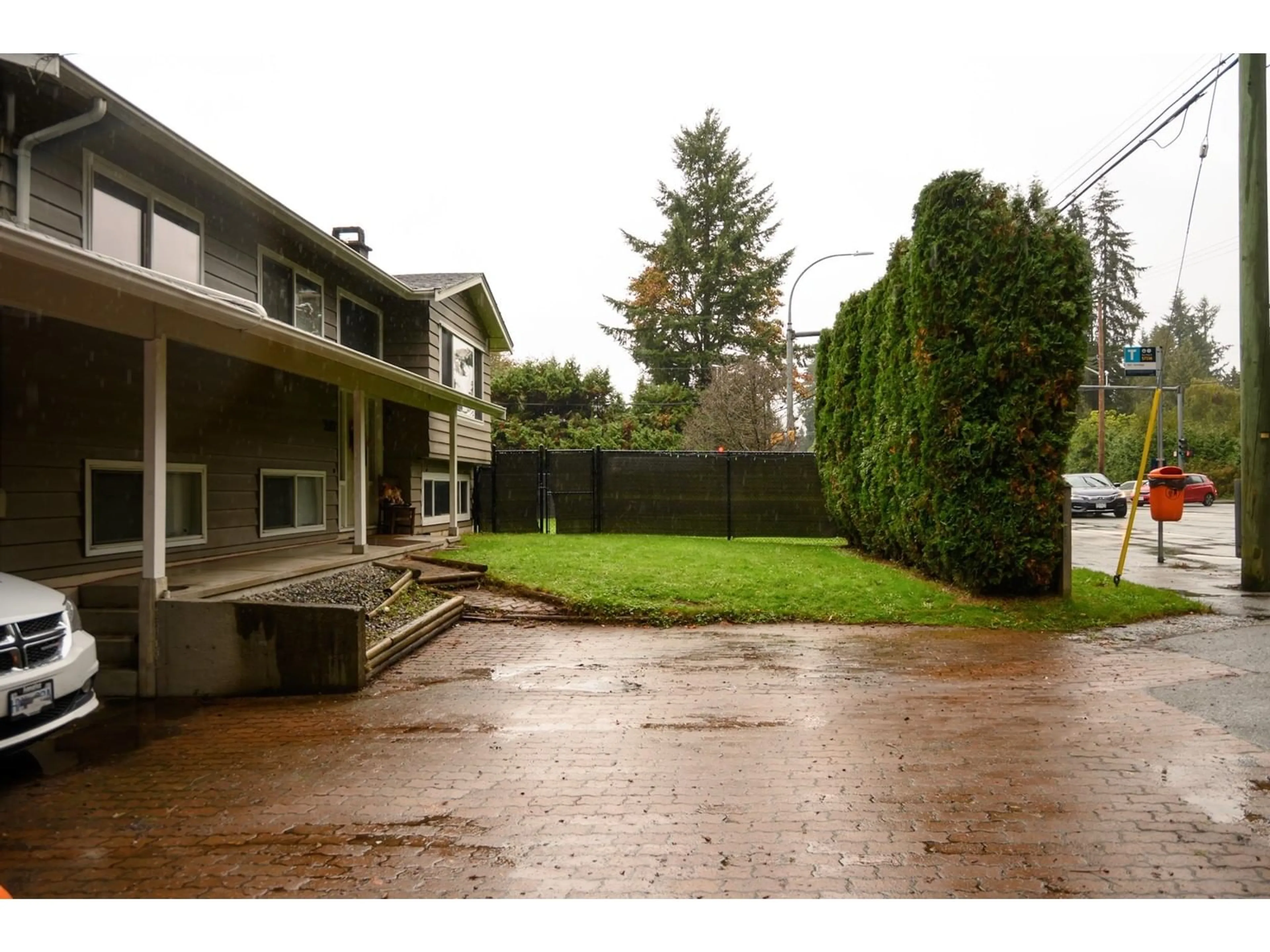 Frontside or backside of a home, the fenced backyard for 3587 200 STREET, Langley British Columbia V3A4W5