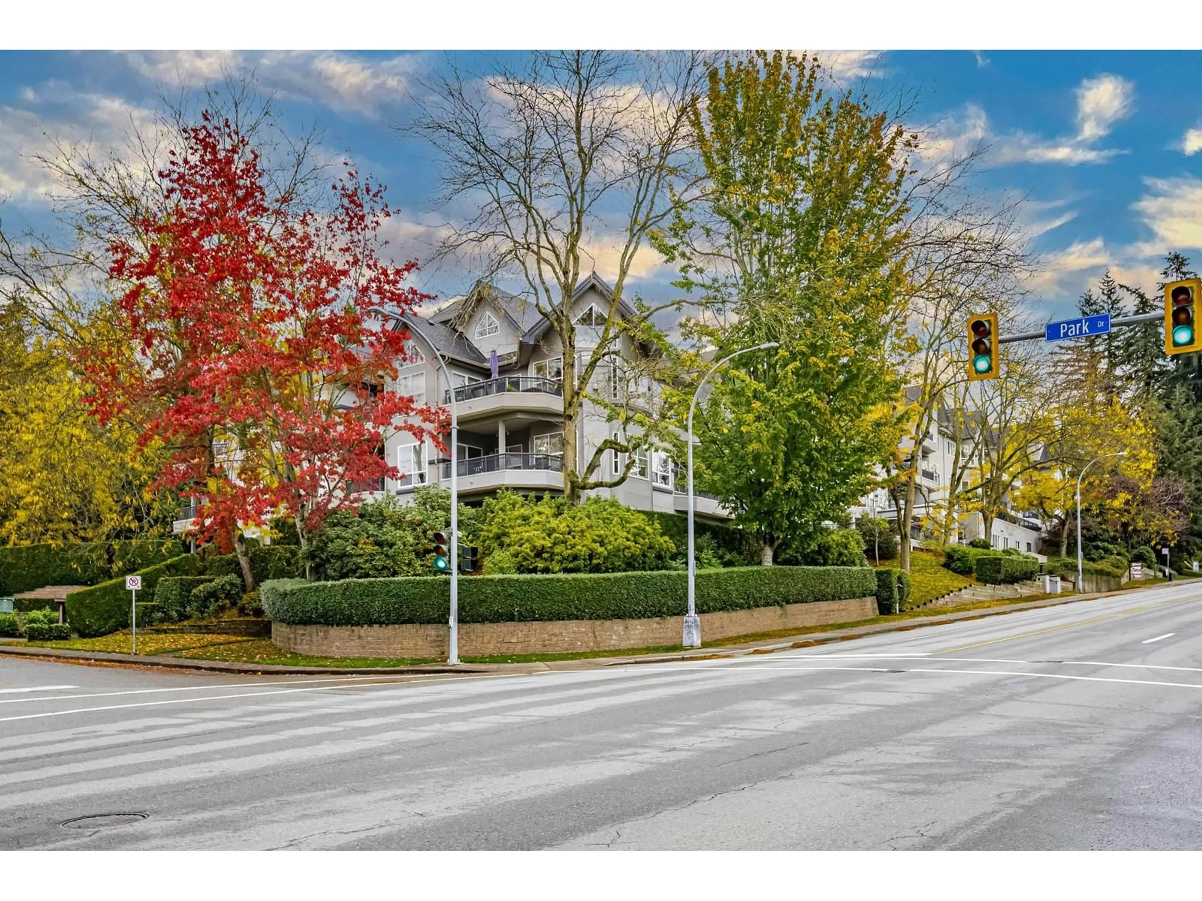 A pic from exterior of the house or condo, the street view for 408 34101 OLD YALE ROAD, Abbotsford British Columbia V2S2K4