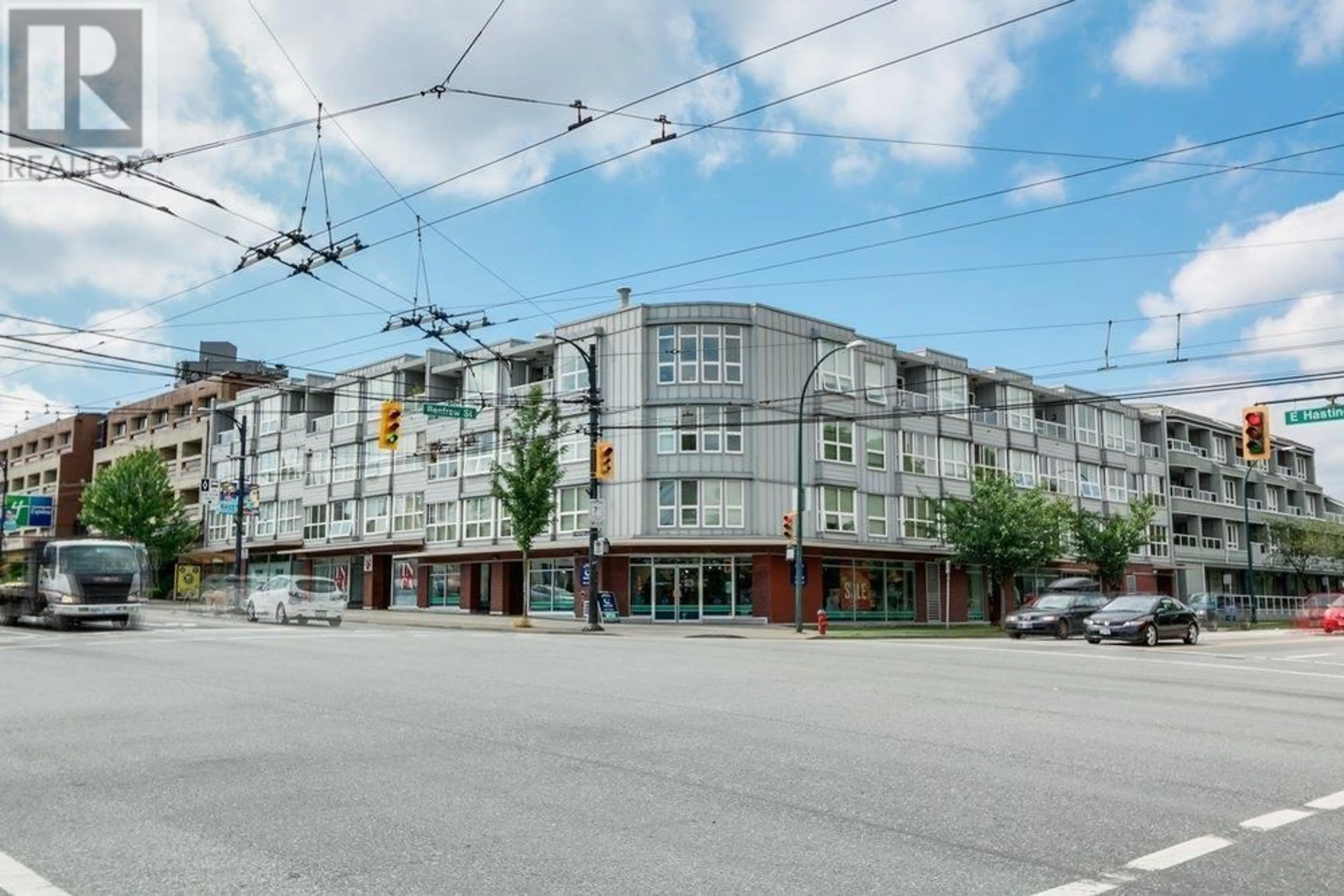 A pic from exterior of the house or condo, the front or back of building for 213 2891 E HASTINGS STREET, Vancouver British Columbia V5K5J8