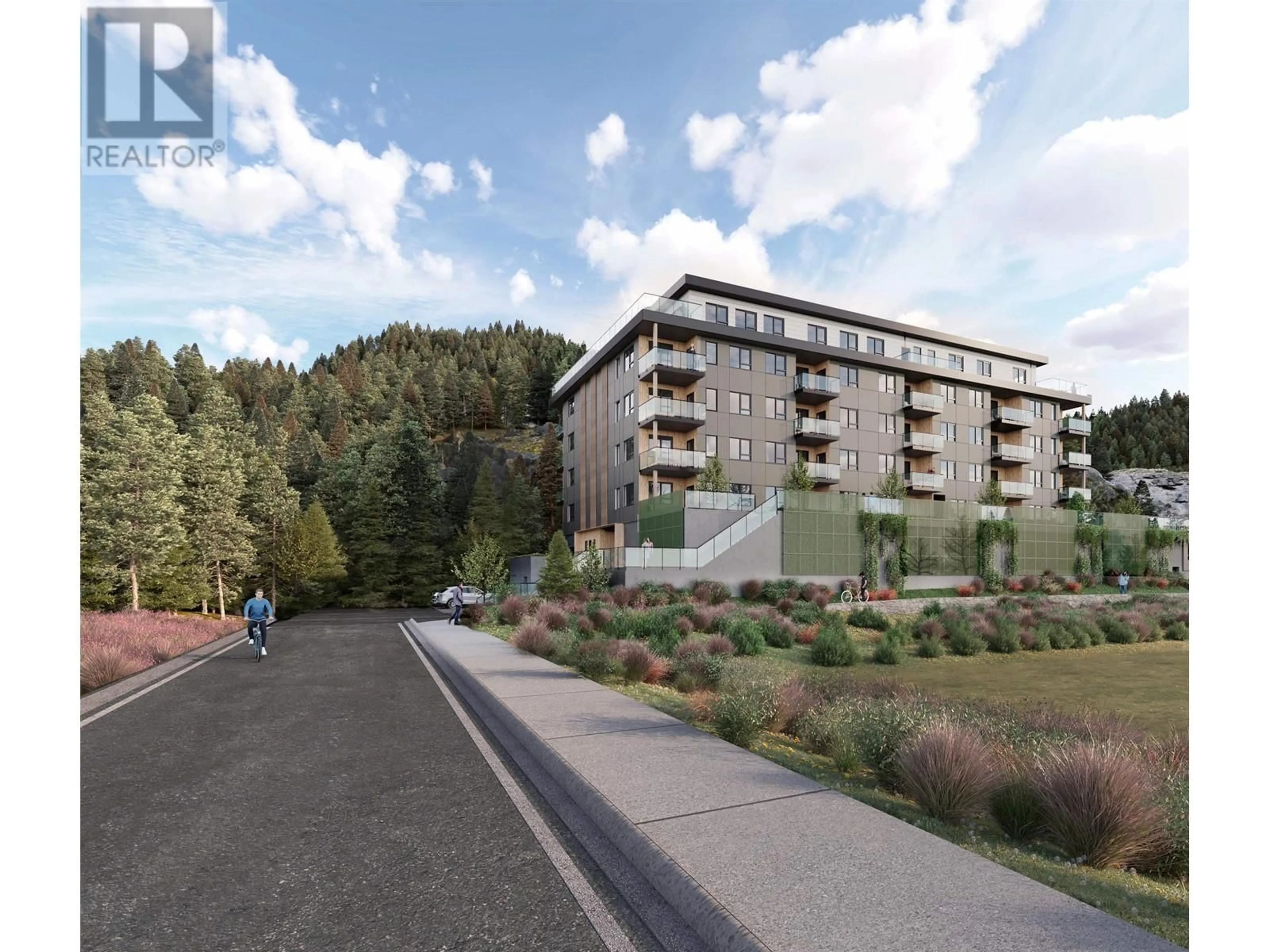 A pic from exterior of the house or condo, the street view for 305 1055 RAVEN DRIVE, Squamish British Columbia V0V0V0