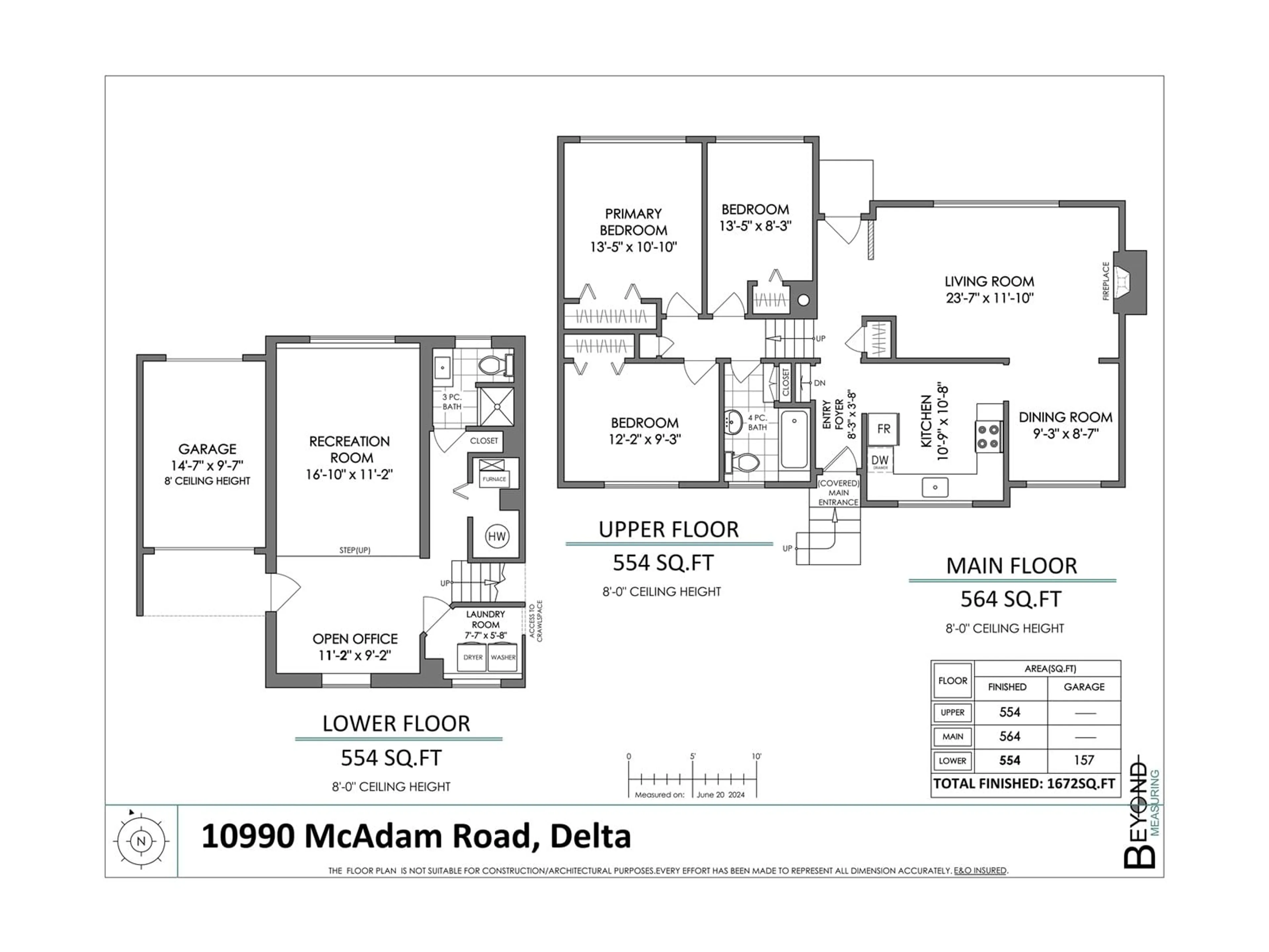 Floor plan for 10990 MCADAM ROAD, Delta British Columbia V4C3E8