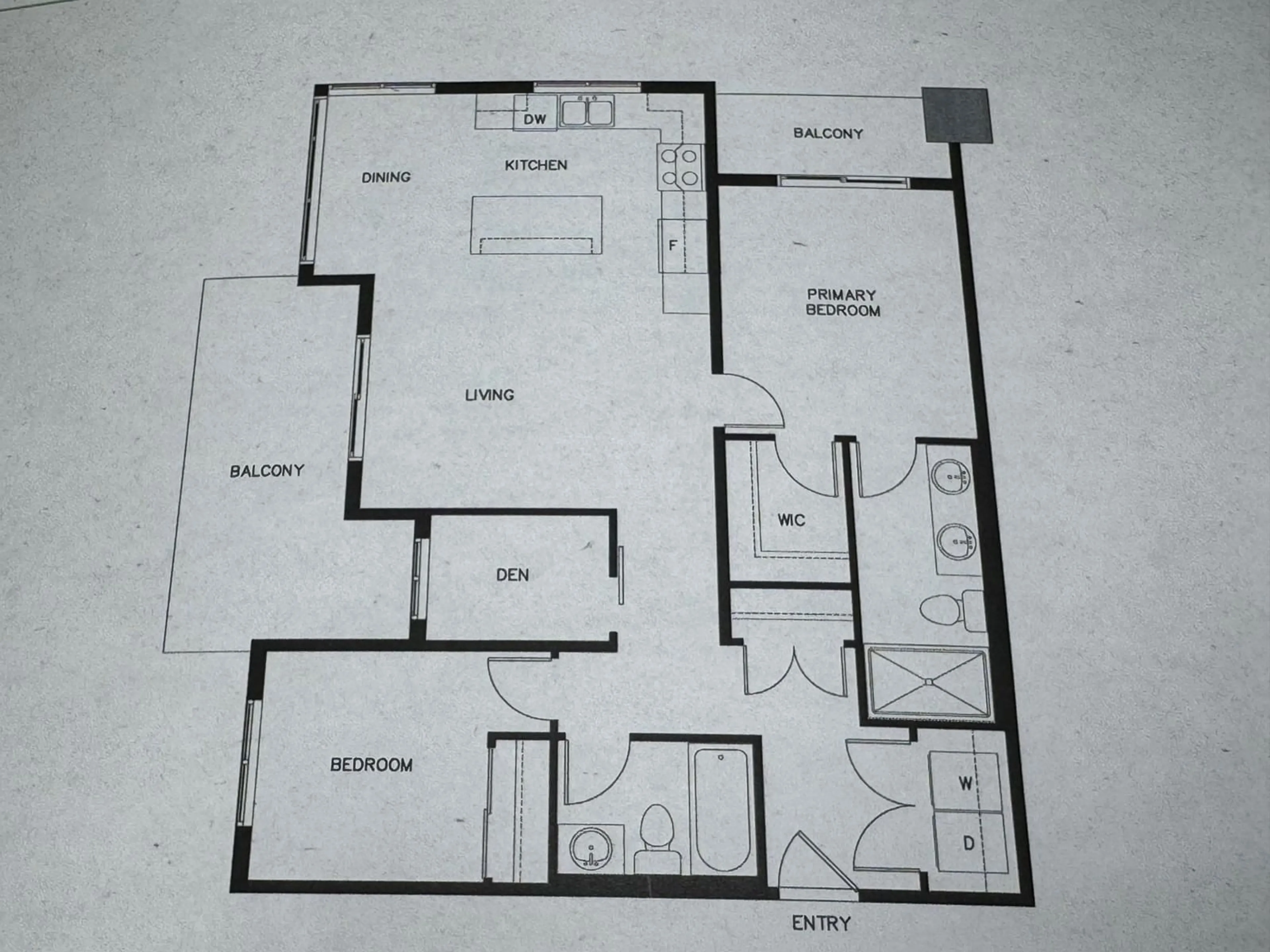 Floor plan for 111 33920 BEST AVENUE, Mission British Columbia V2V7A4