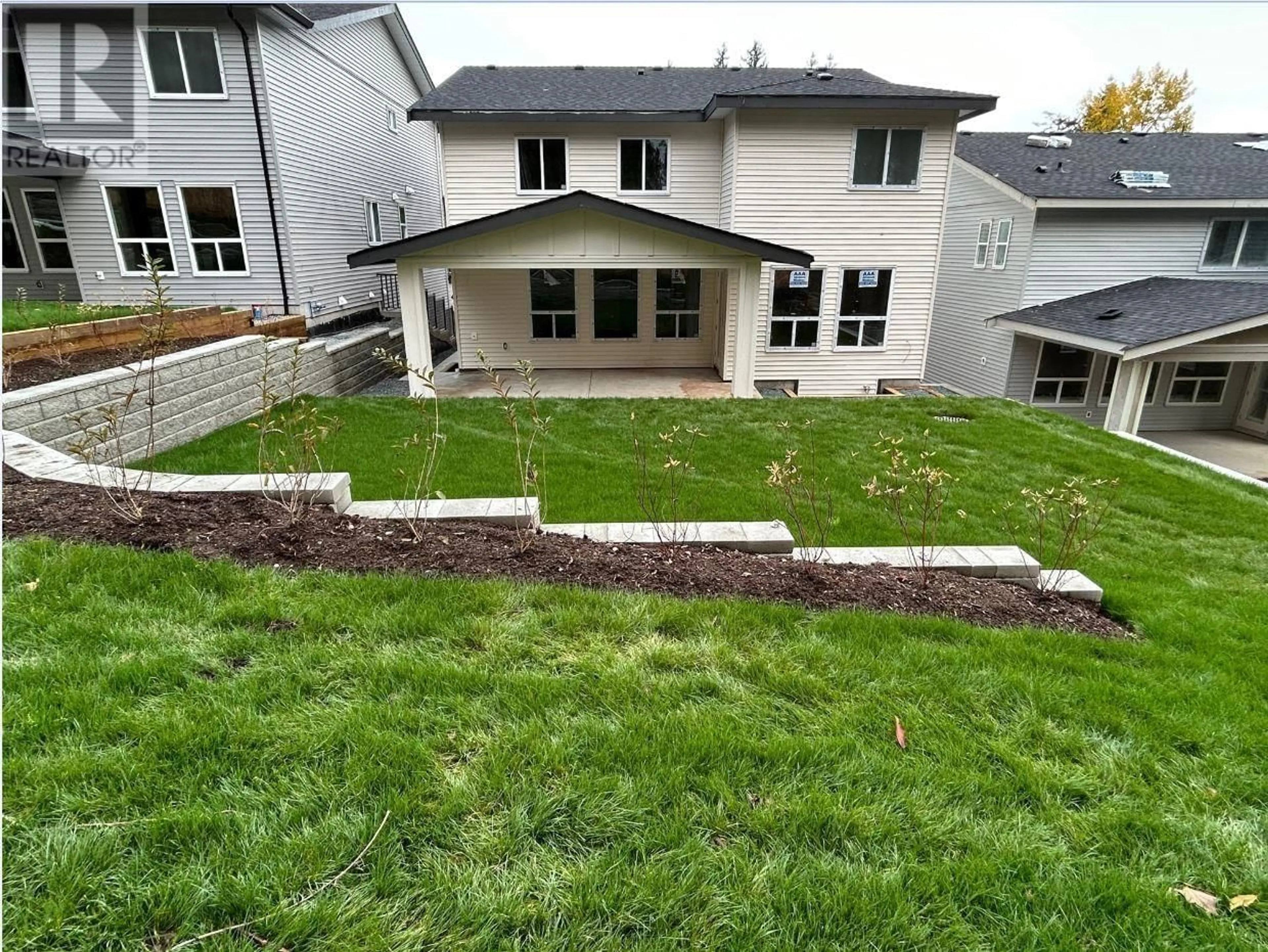 Frontside or backside of a home, the fenced backyard for 11061 241A STREET, Maple Ridge British Columbia V2W0K5