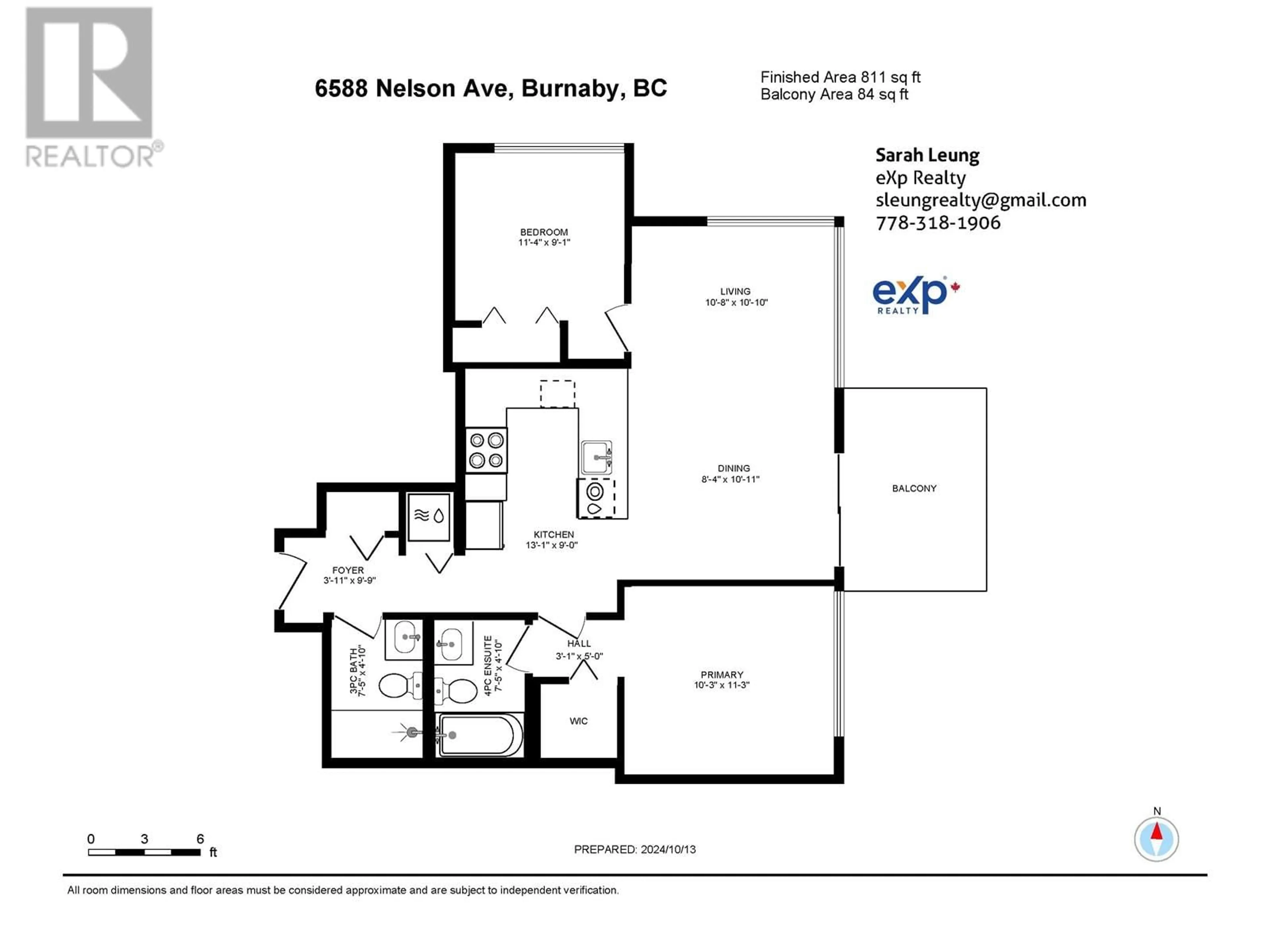 Floor plan for 3009 6588 NELSON AVENUE, Burnaby British Columbia V5H0E8