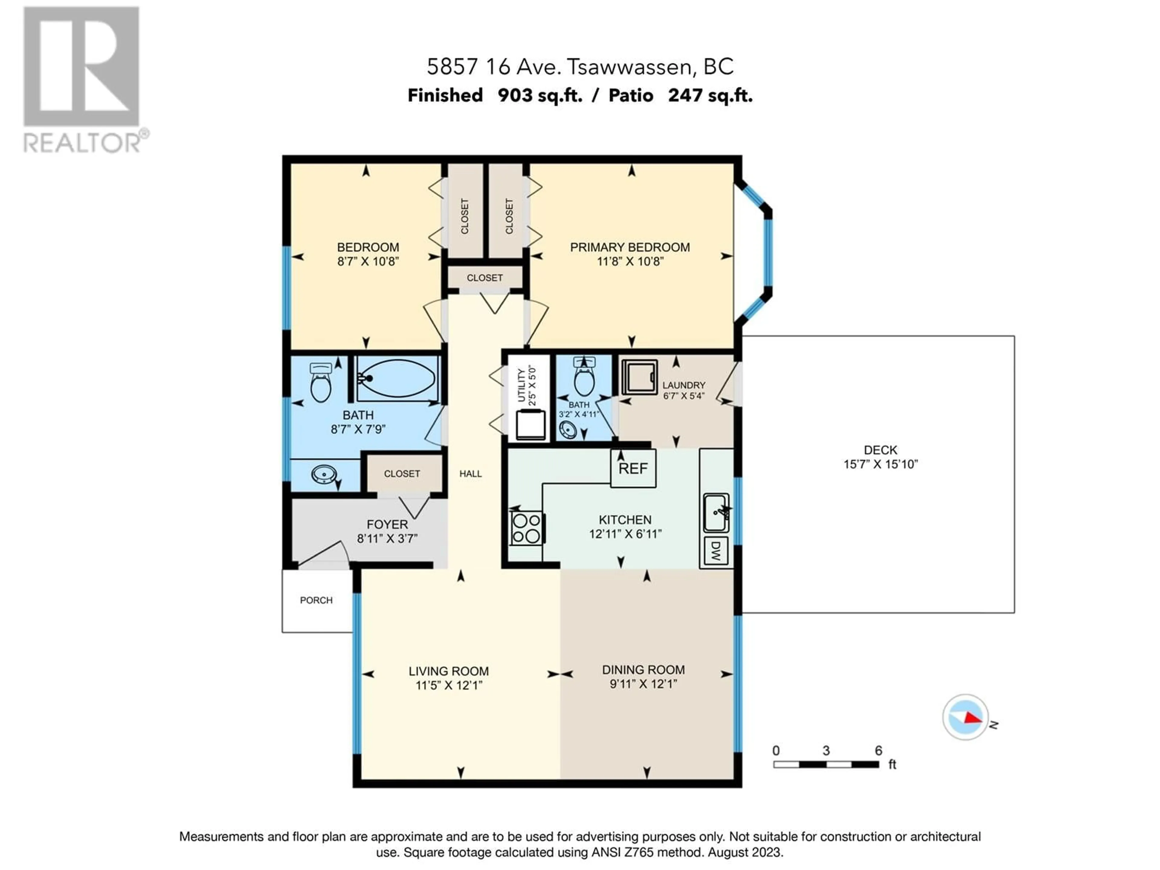 Floor plan for 5857 16 AVENUE, Delta British Columbia V4L1G8