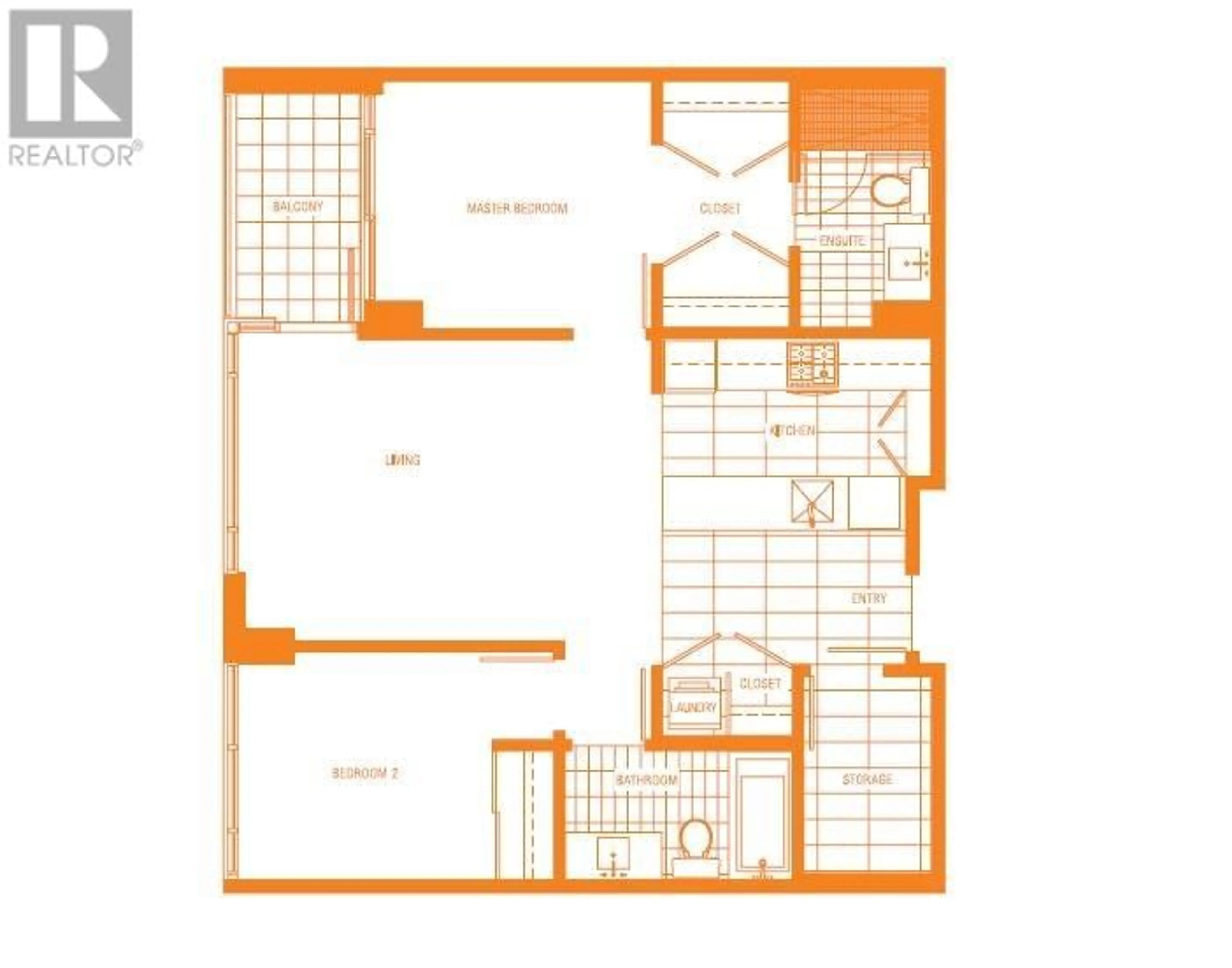 Floor plan for 411 522 W 8TH AVENUE, Vancouver British Columbia V5Z0A9