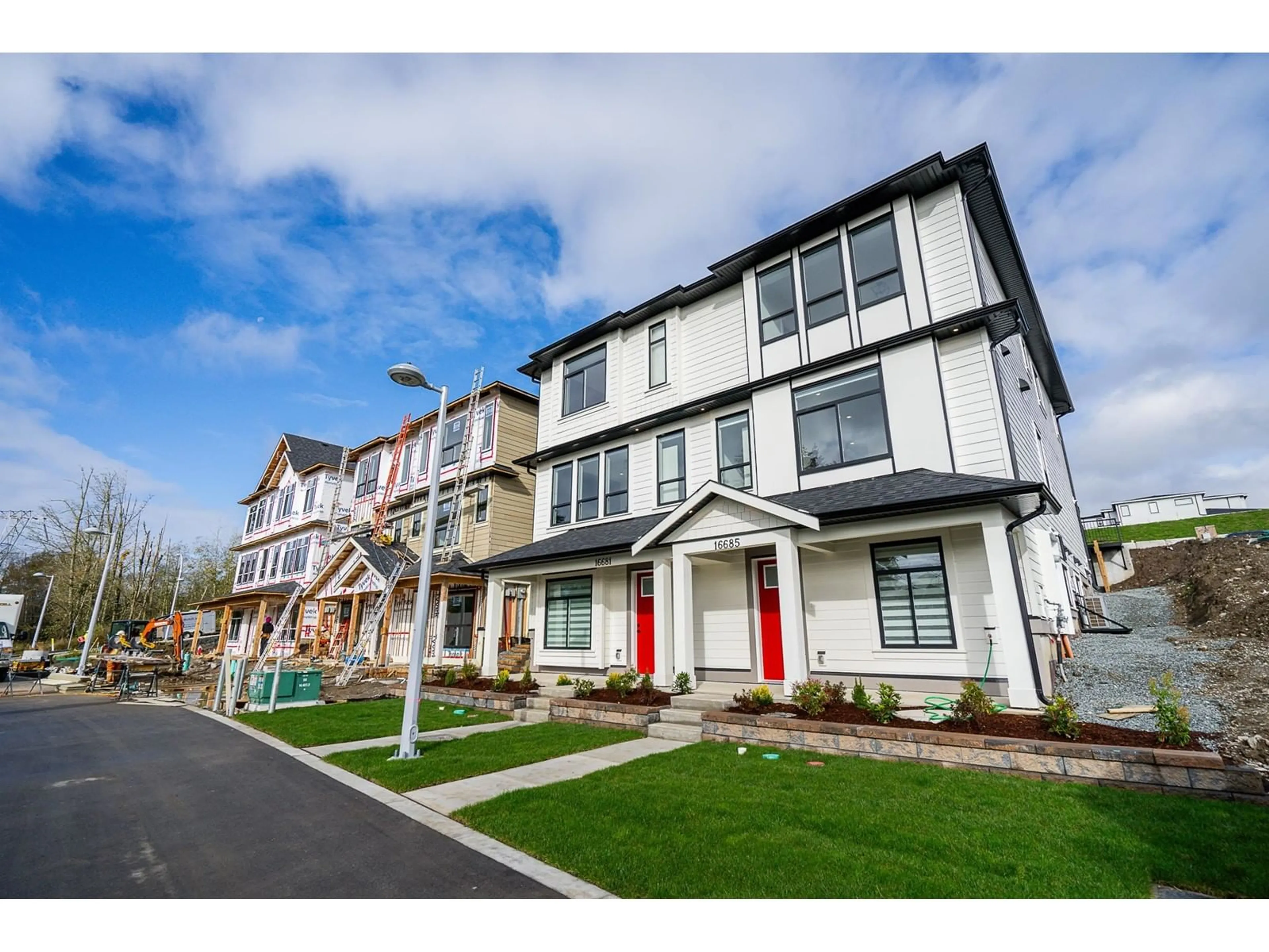 A pic from exterior of the house or condo, the street view for 16685 16 AVENUE, Surrey British Columbia V3S9X7