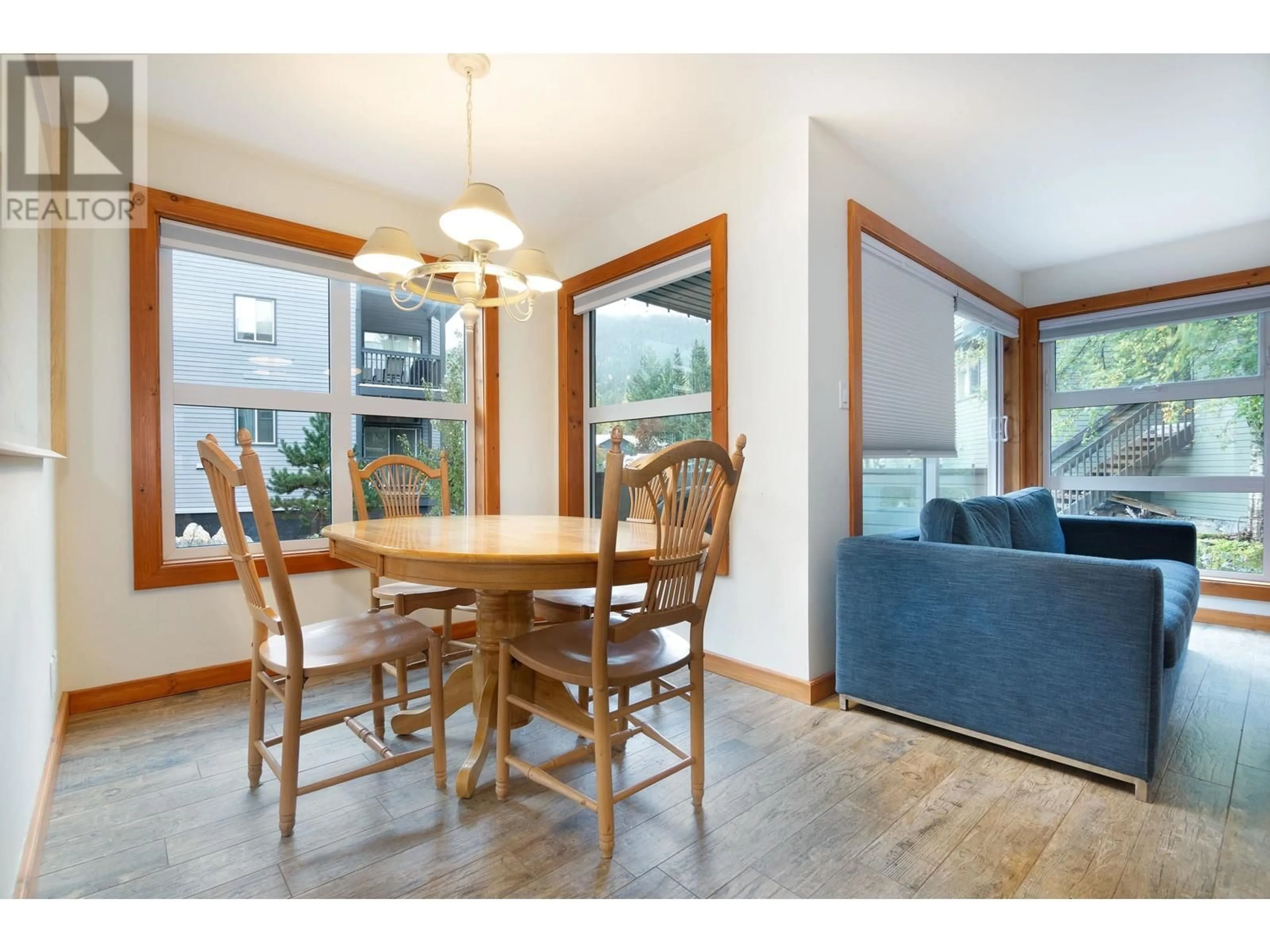 Dining room, wood floors, cottage for 9 2217 MARMOT PLACE, Whistler British Columbia V8E0B4