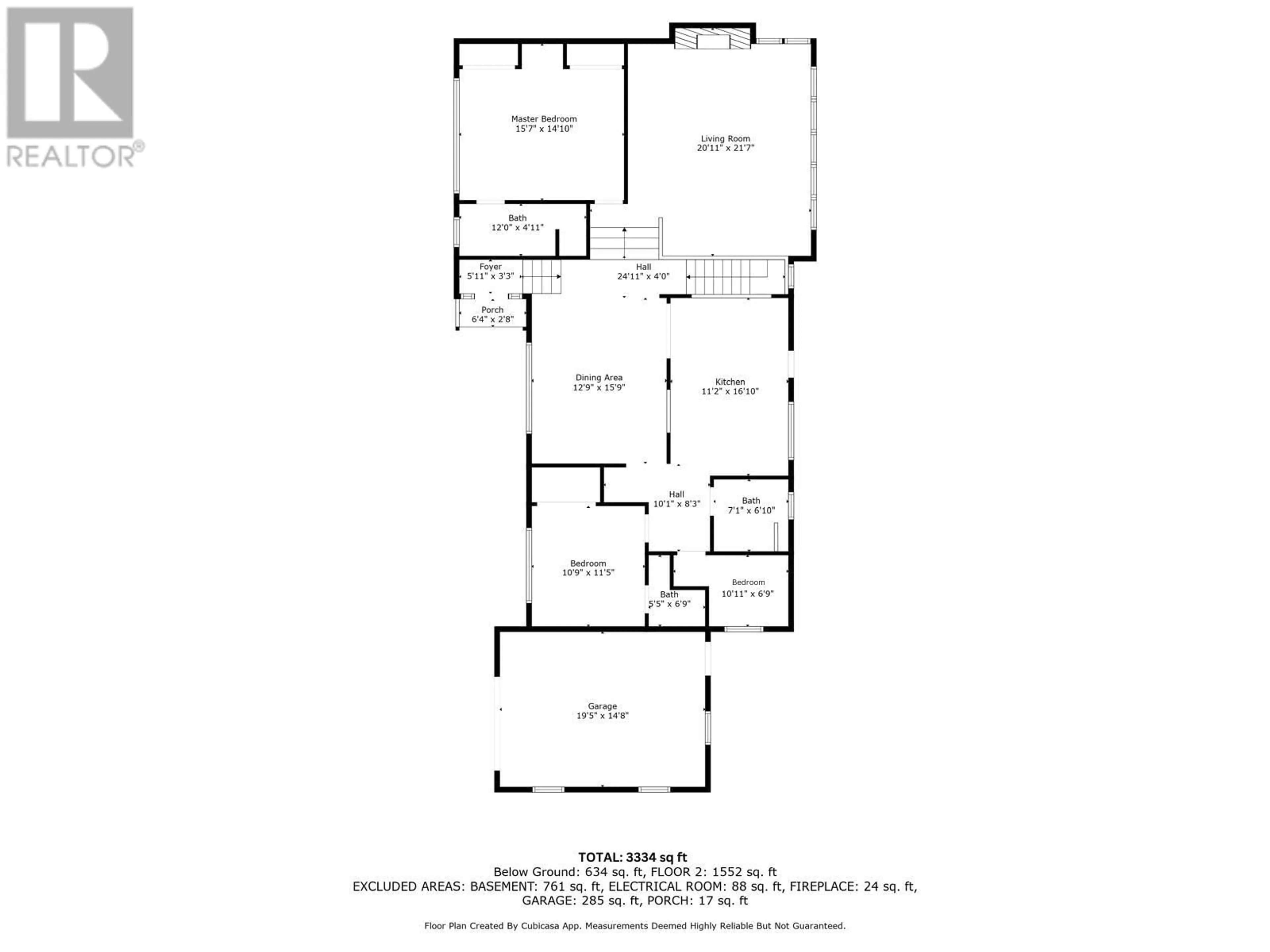 Floor plan for 12107 252 STREET, Maple Ridge British Columbia V4R1G1