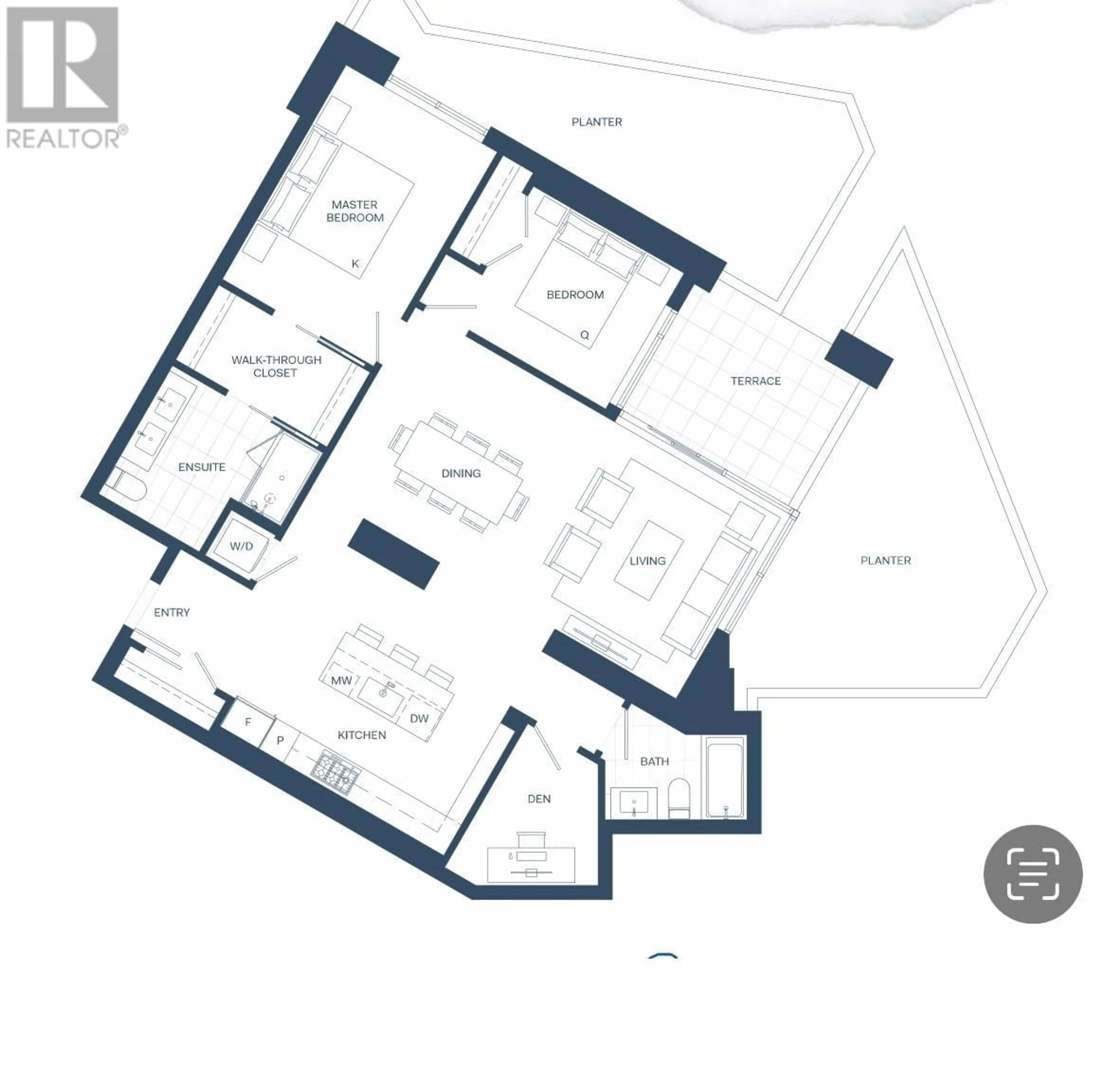 Floor plan for 304 1500 FERN STREET, Vancouver British Columbia V7J0E6