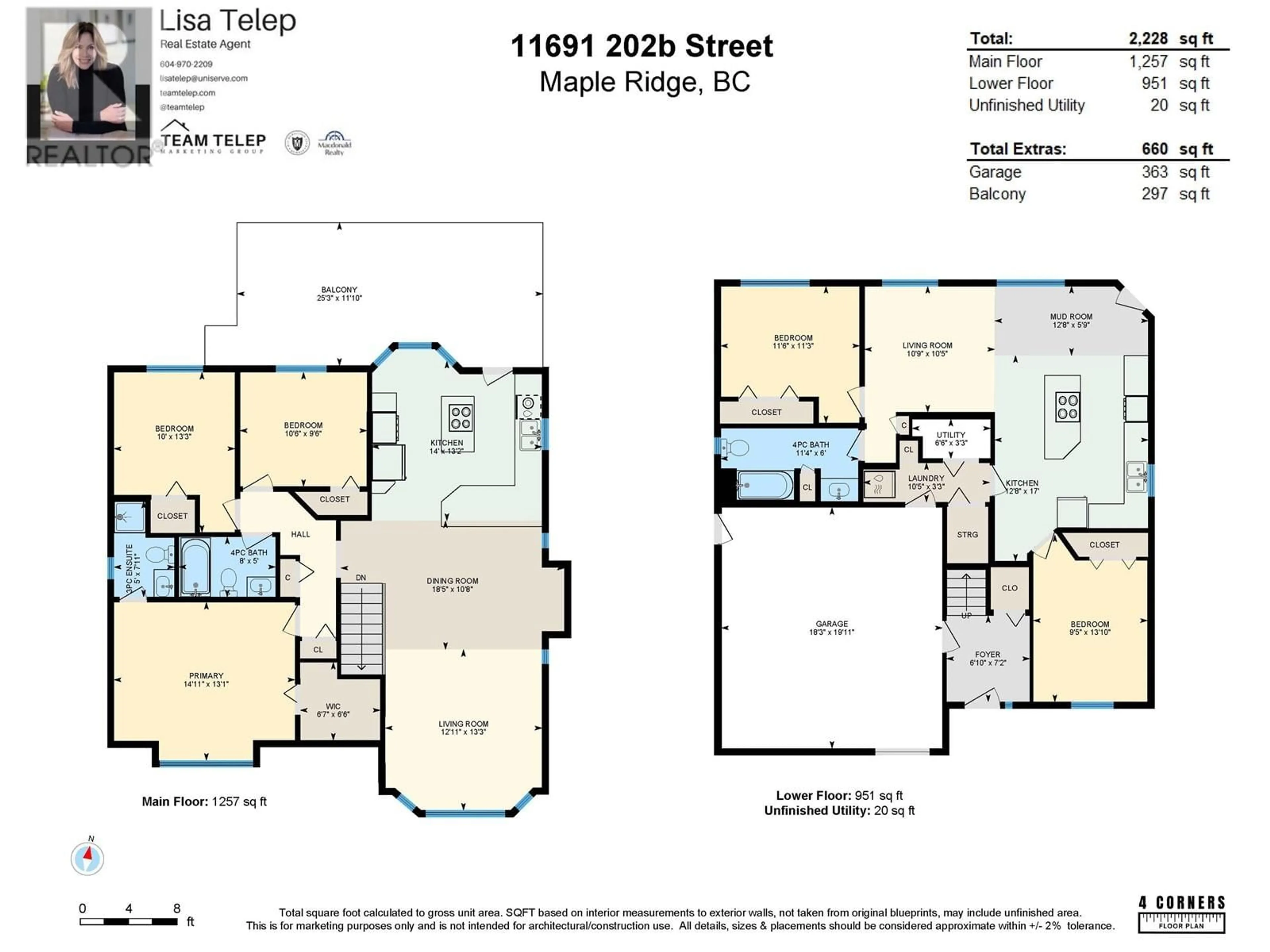 Floor plan for 11691 202B STREET, Maple Ridge British Columbia V2X0E2