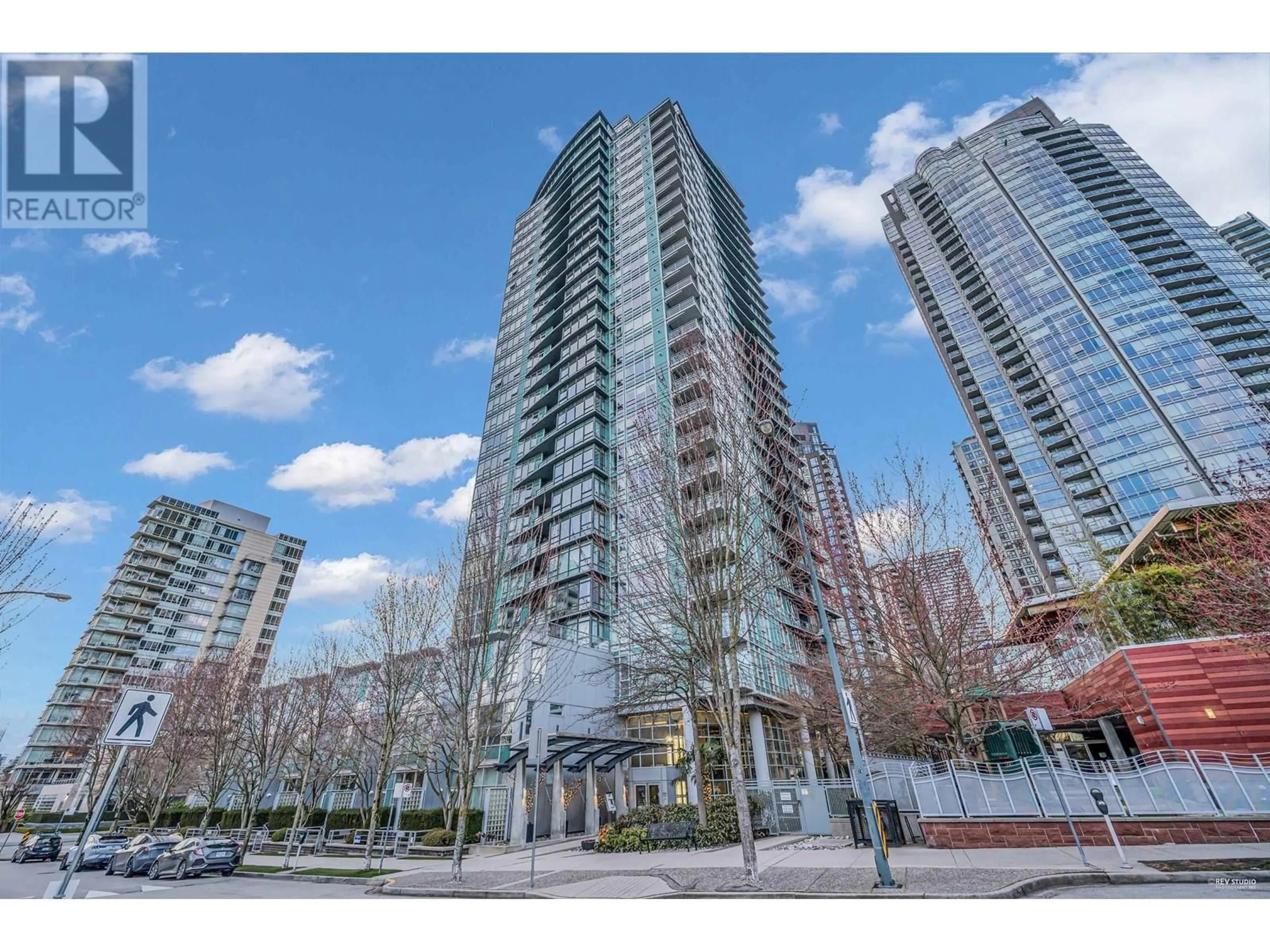 A pic from exterior of the house or condo, the street view for 2802 1483 HOMER STREET, Vancouver British Columbia V6Z3C7