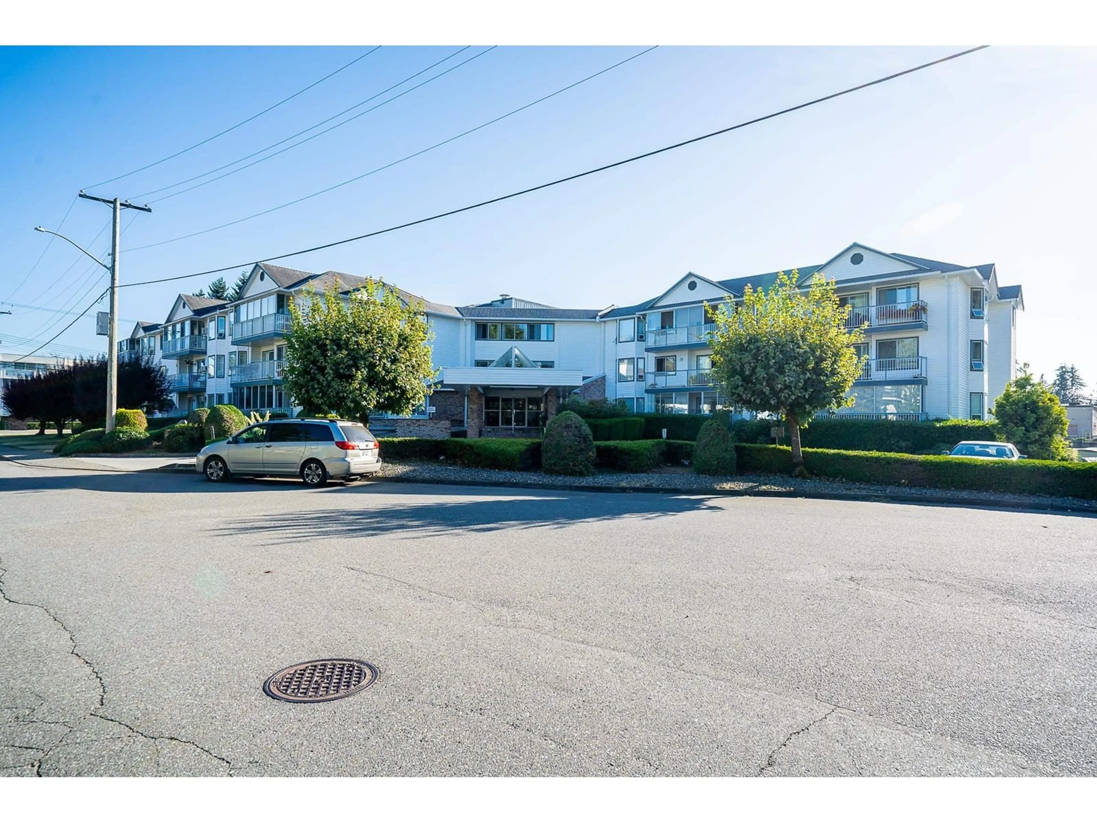 A pic from exterior of the house or condo, the street view for 309 2425 CHURCH STREET, Abbotsford British Columbia V2T3J8