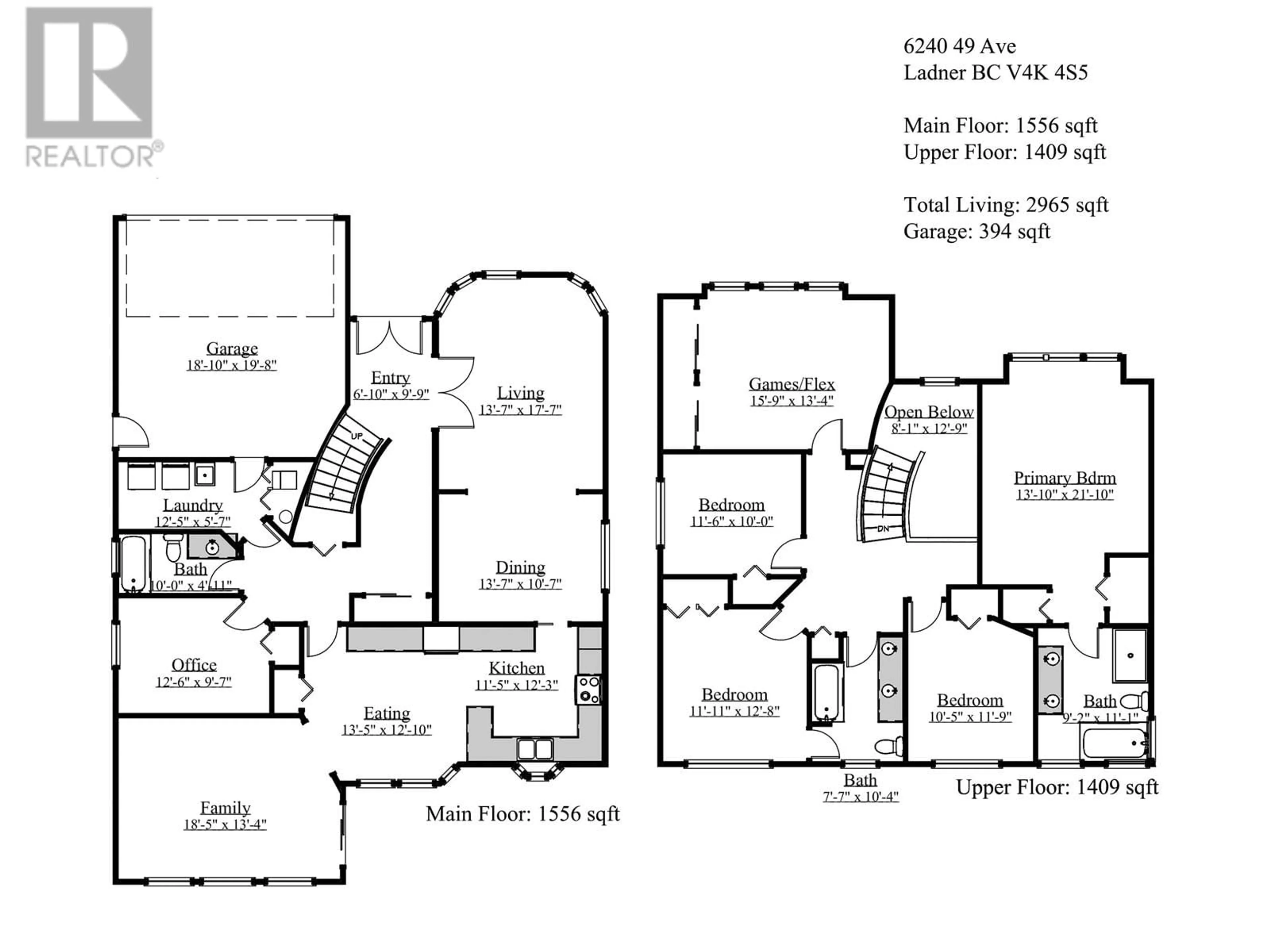 Floor plan for 6240 49 AVENUE, Delta British Columbia V4K4S5