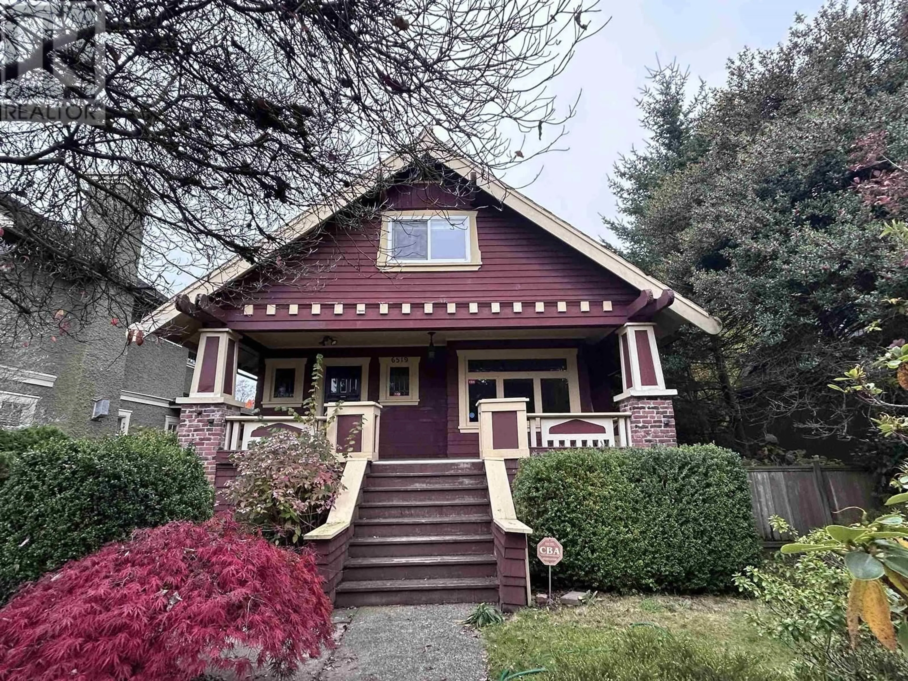 Frontside or backside of a home, cottage for 6519 CYPRESS STREET, Vancouver British Columbia V6P5L5