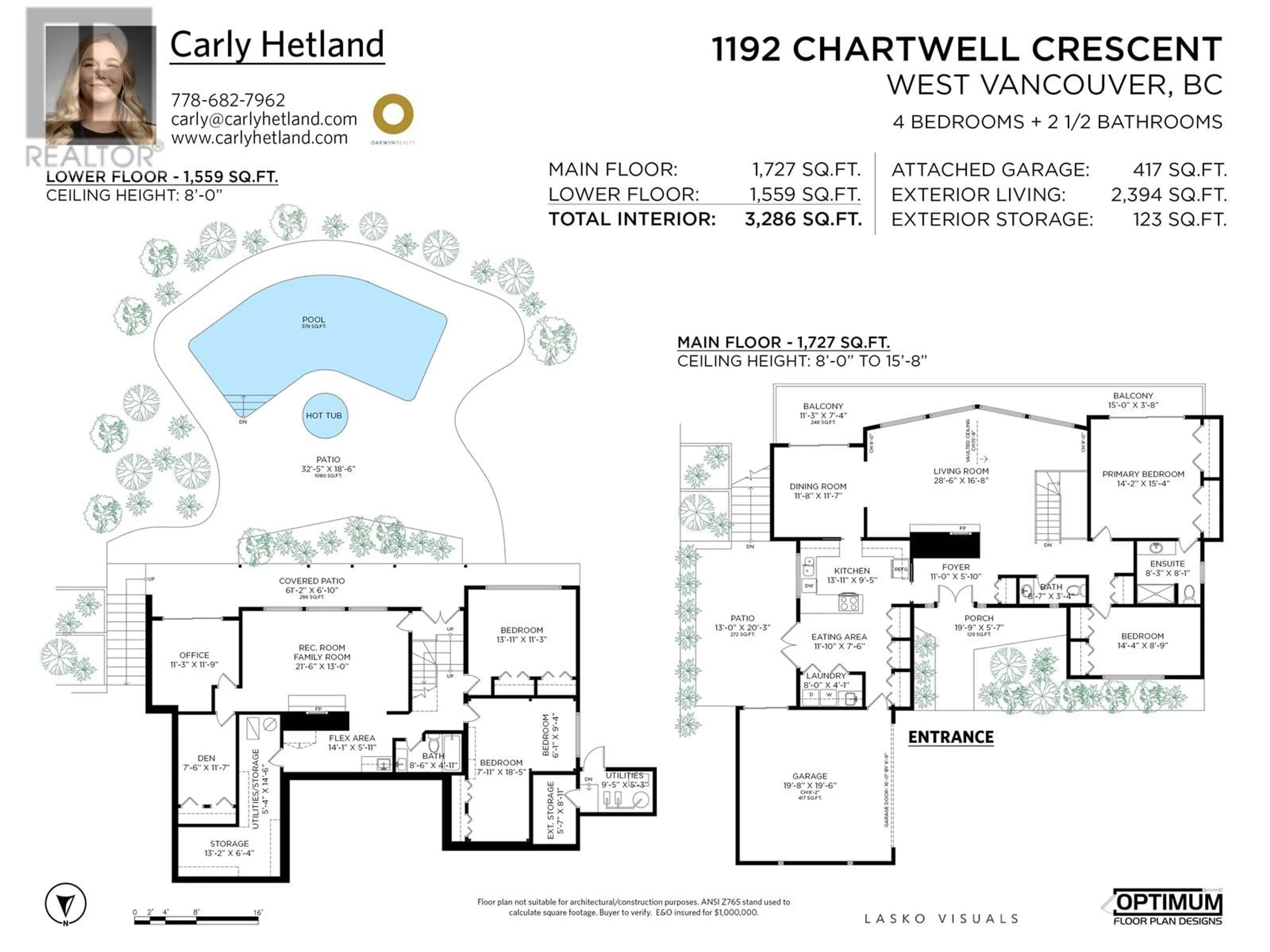 Floor plan for 1192 CHARTWELL CRESCENT, West Vancouver British Columbia V7S2P8