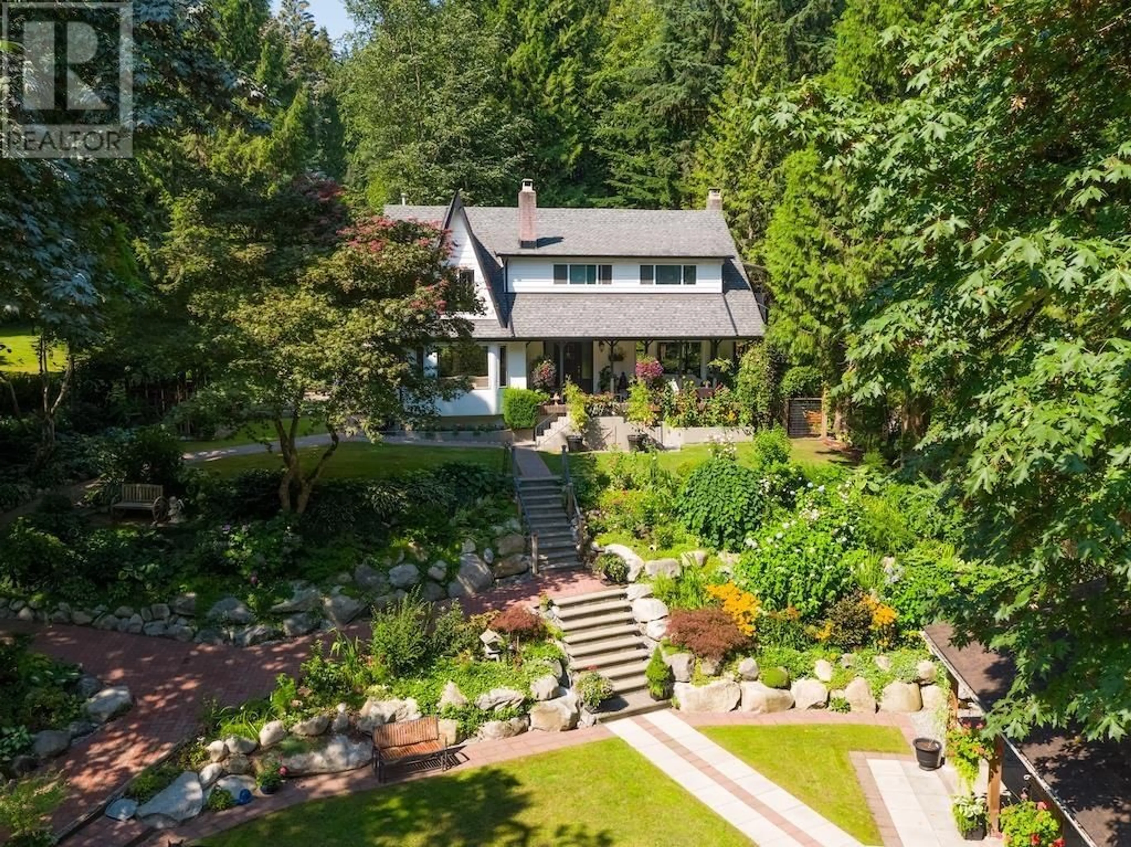 A pic from outside/outdoor area/front of a property/back of a property/a pic from drone, unknown for 4163 CEDAR DRIVE, Coquitlam British Columbia V3E3H7