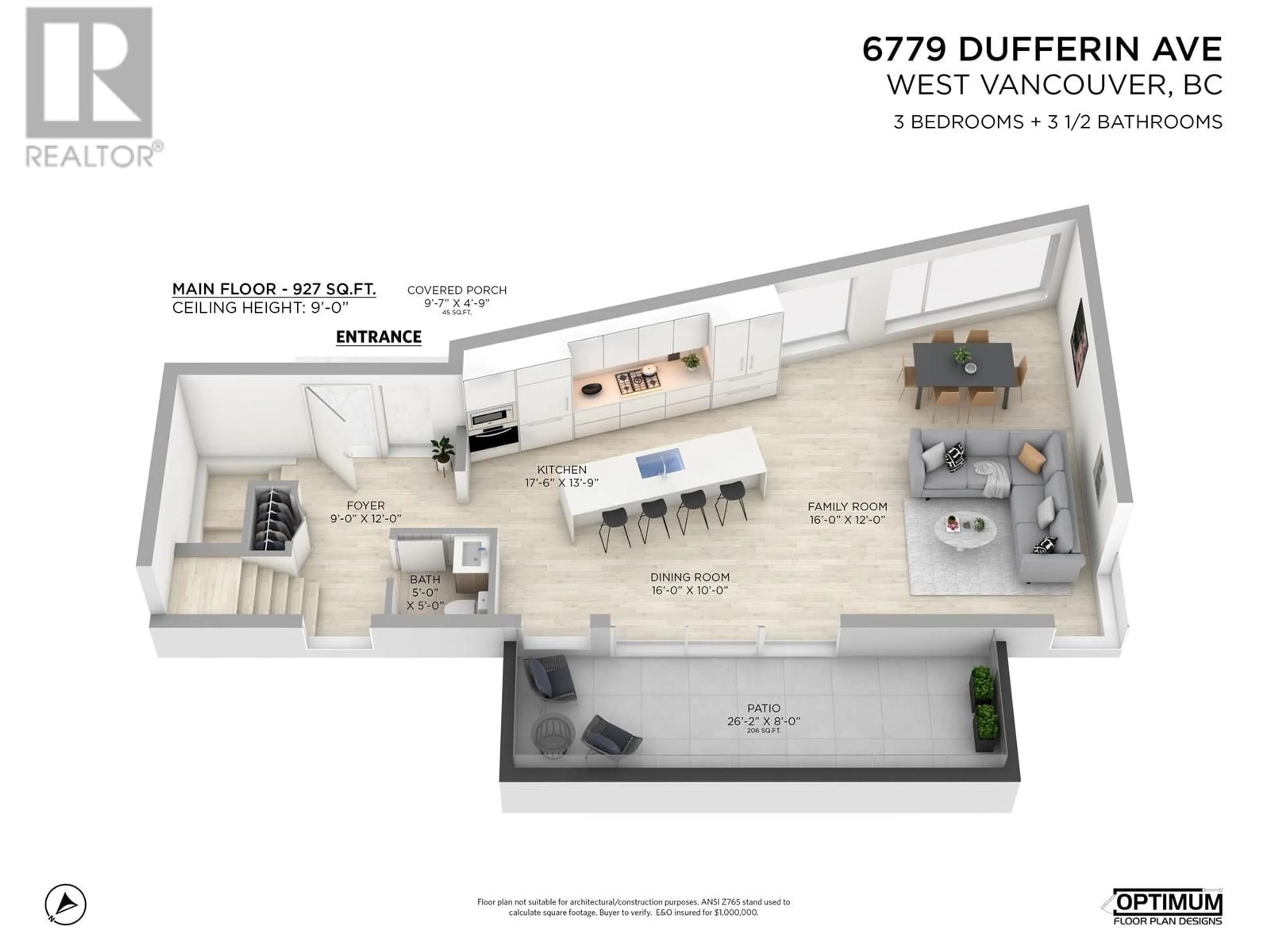 Floor plan for 6779 DUFFERIN AVENUE, West Vancouver British Columbia V7W2K3