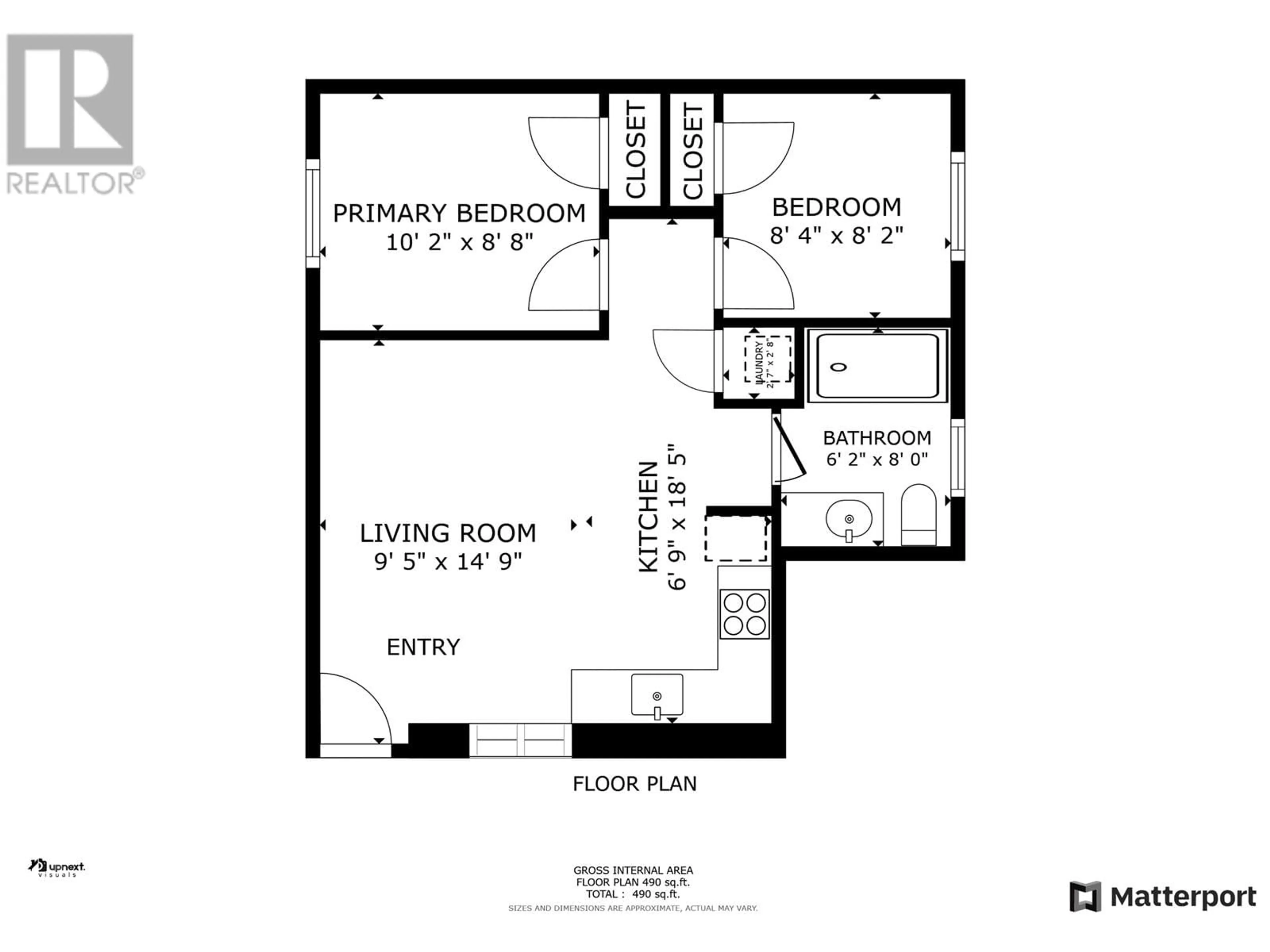 Floor plan for 1 40 46 AVENUE, Vancouver British Columbia V5W1Z1