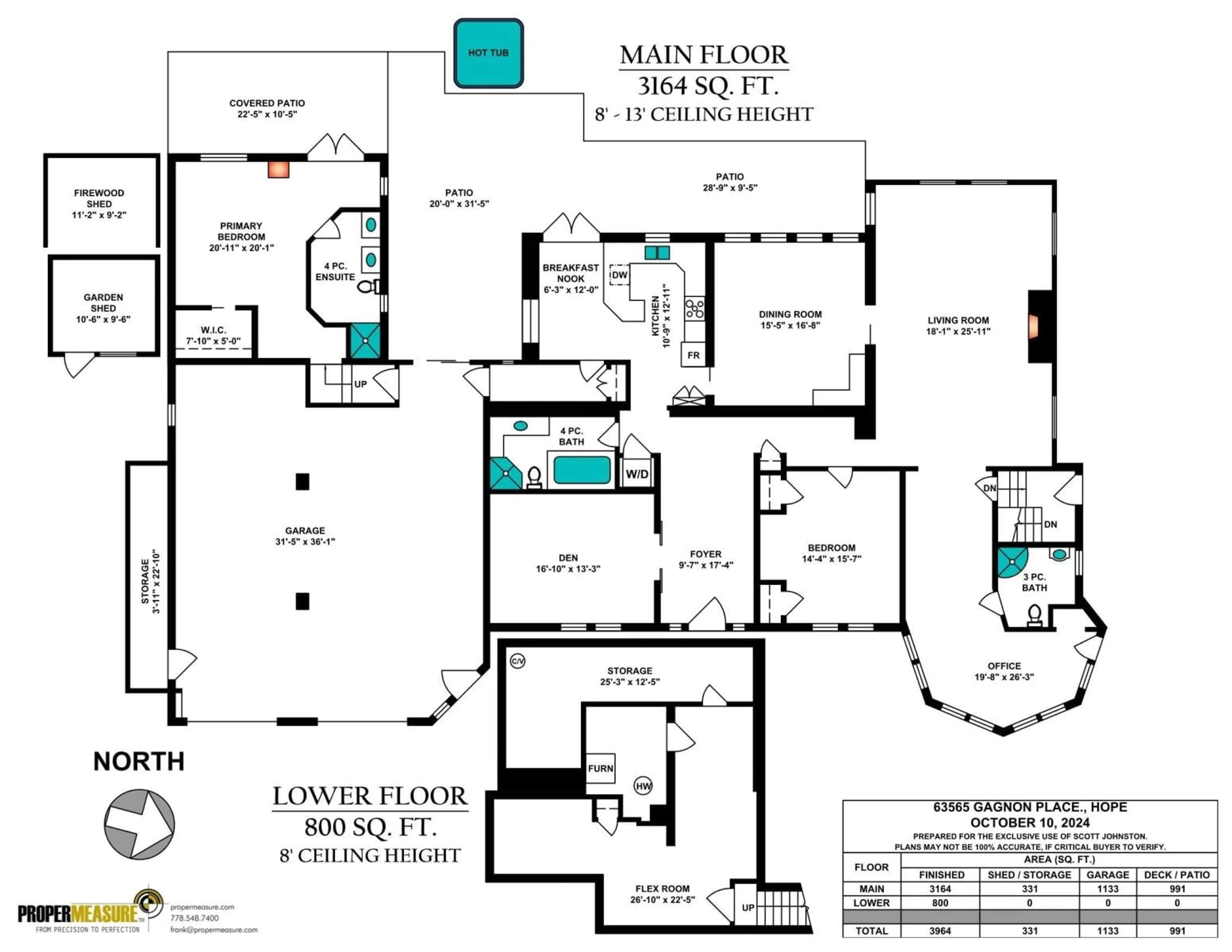 Floor plan for 63565 GAGNON PLACE, Hope British Columbia V0X1L2