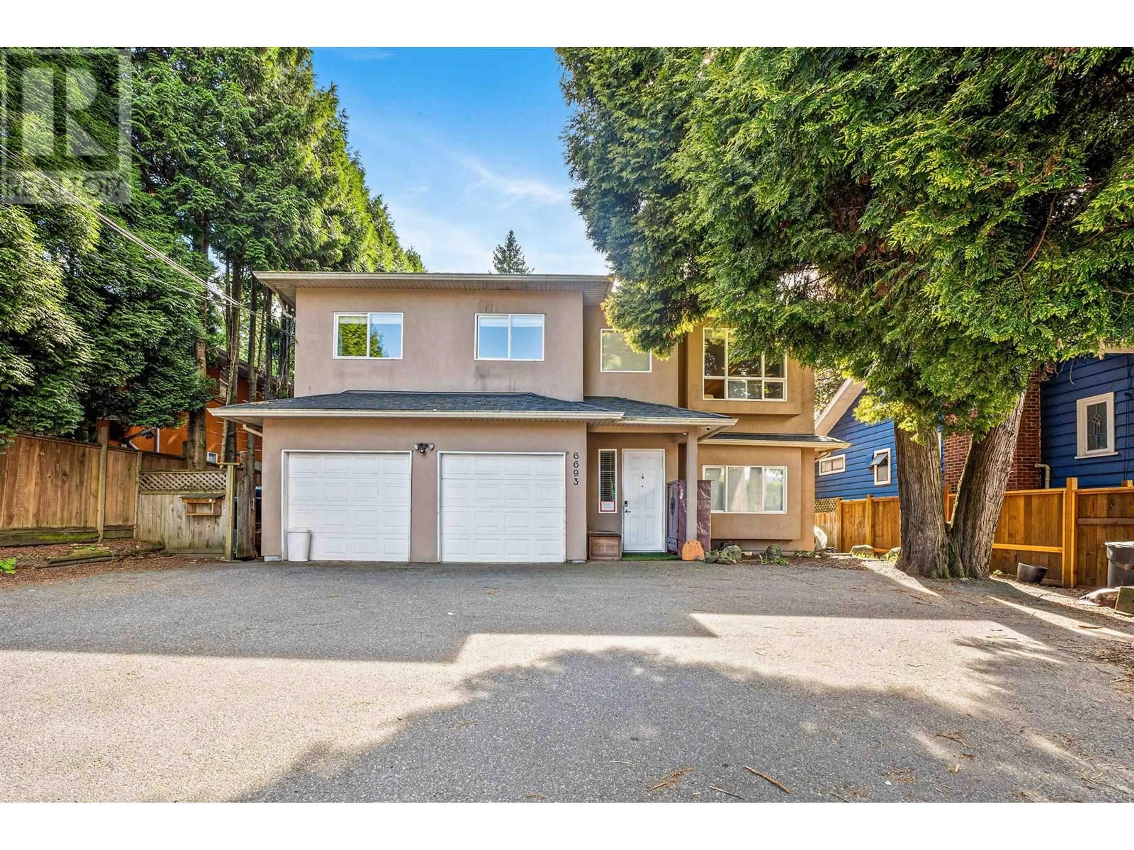 Frontside or backside of a home, the street view for 6693 CANADA WAY, Burnaby British Columbia V5E3P9