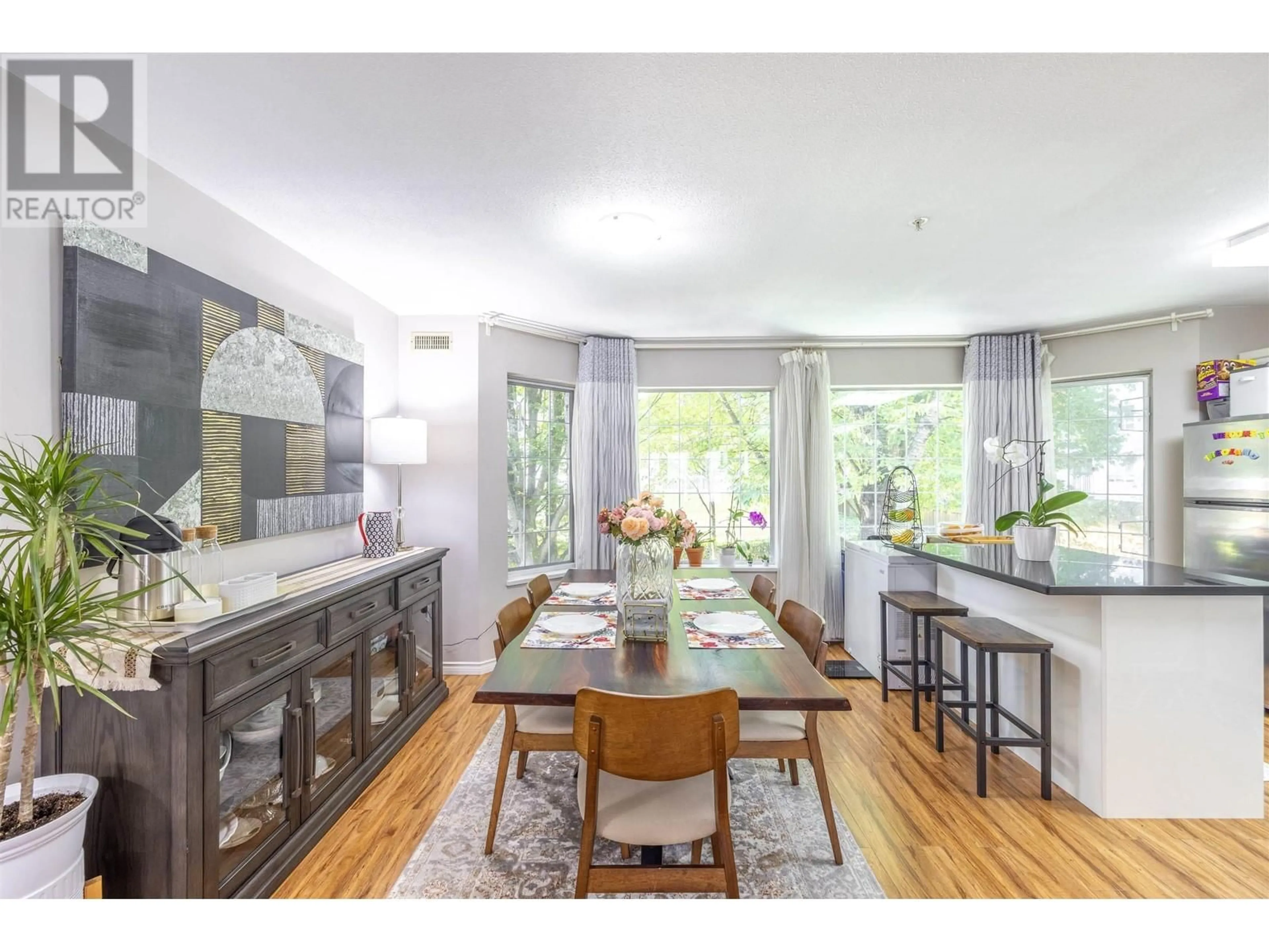 Dining room, wood/laminate floor for 12 - 8711 JONES ROAD, Richmond British Columbia V6Y1L7