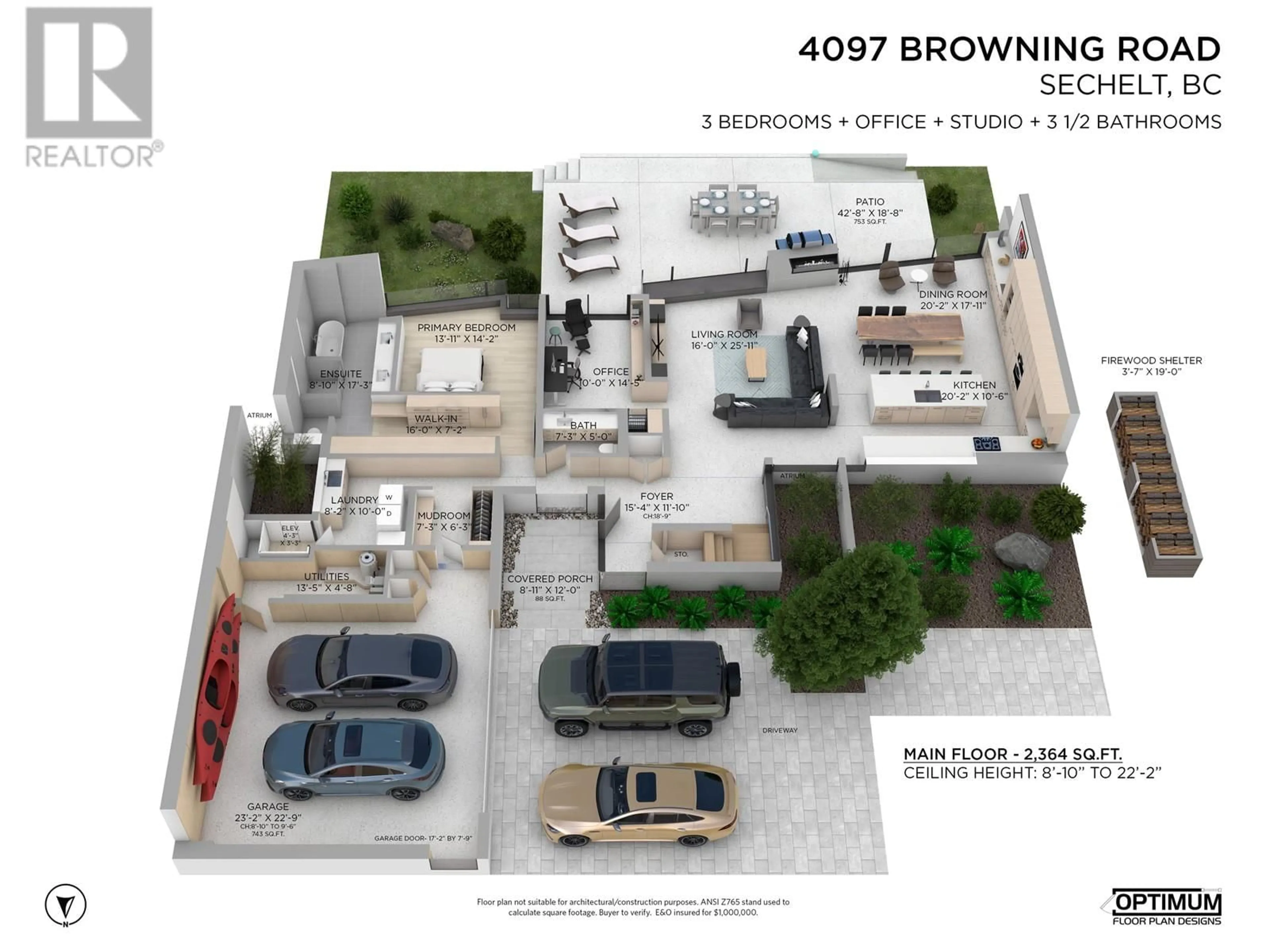 Floor plan for 4097 BROWNING ROAD, Sechelt British Columbia V7Z0A1