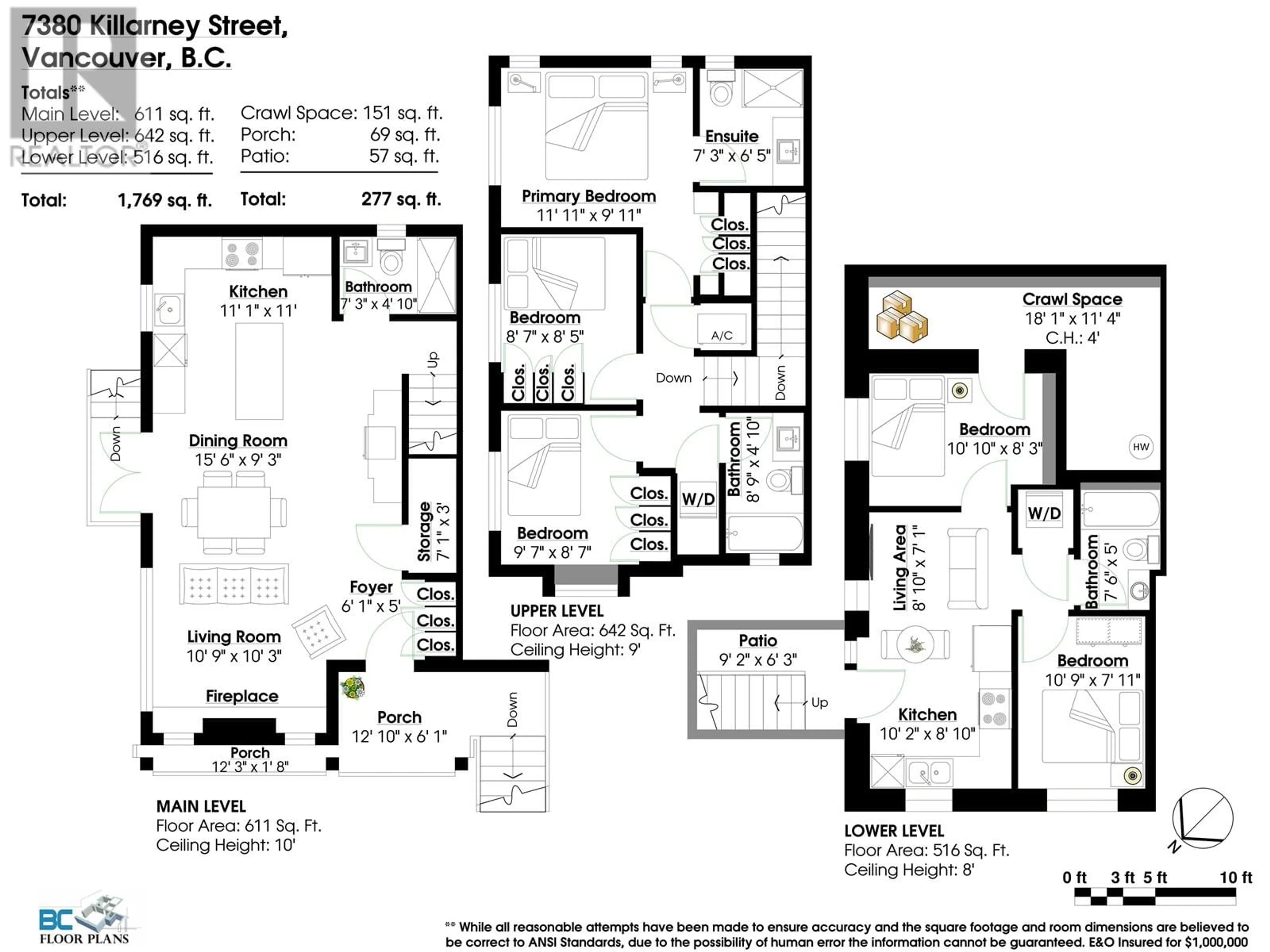 Floor plan for 7380 KILLARNEY STREET, Vancouver British Columbia V5S2C7