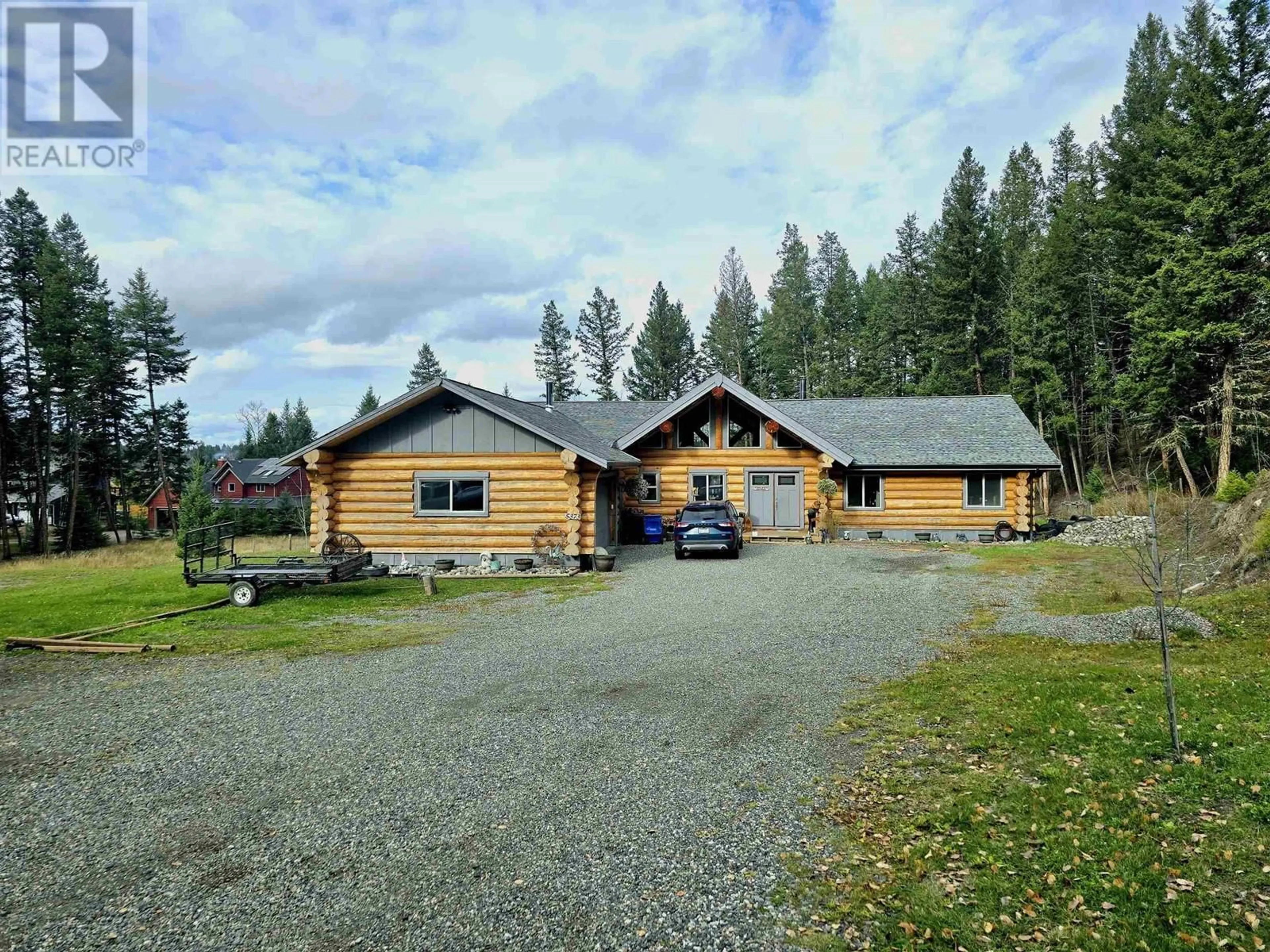 Frontside or backside of a home, cottage for 5373 KALLUM DRIVE, 108 Mile Ranch British Columbia V0K2Z0