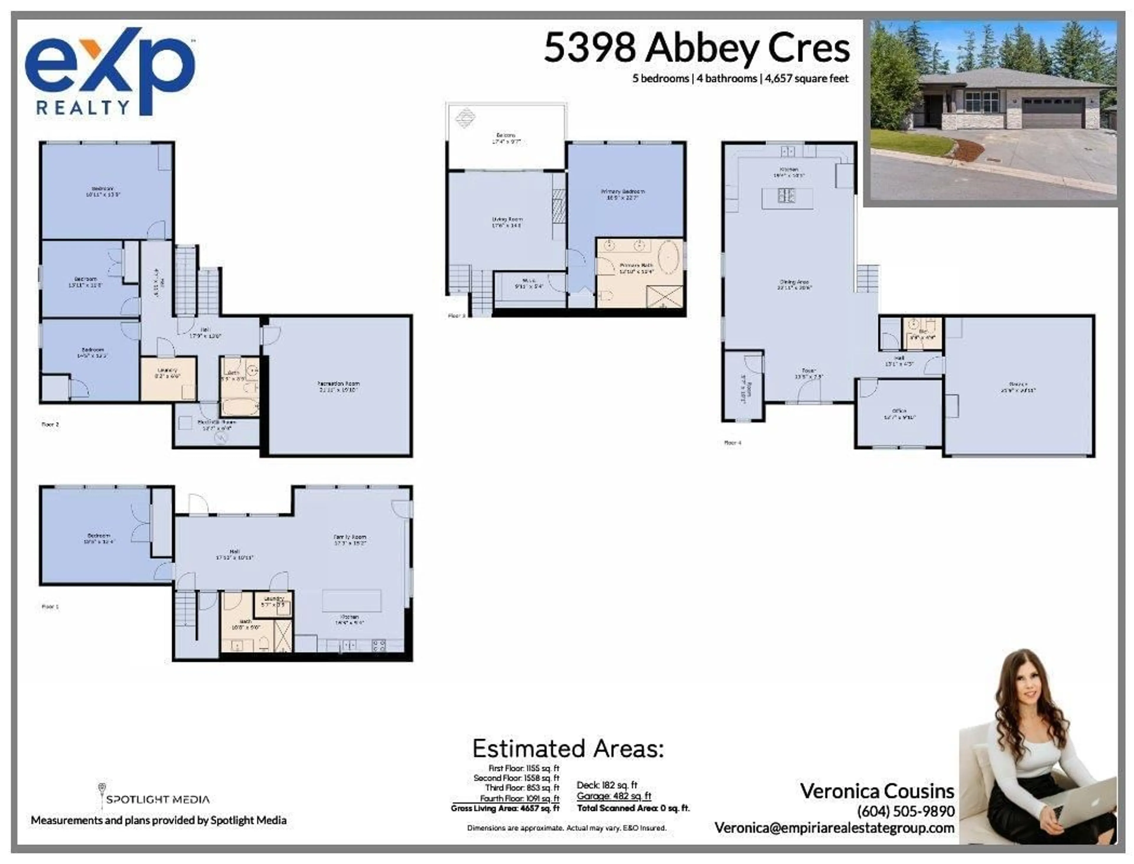 Floor plan for 5398 ABBEY CRESCENT, Chilliwack British Columbia V2R0J6