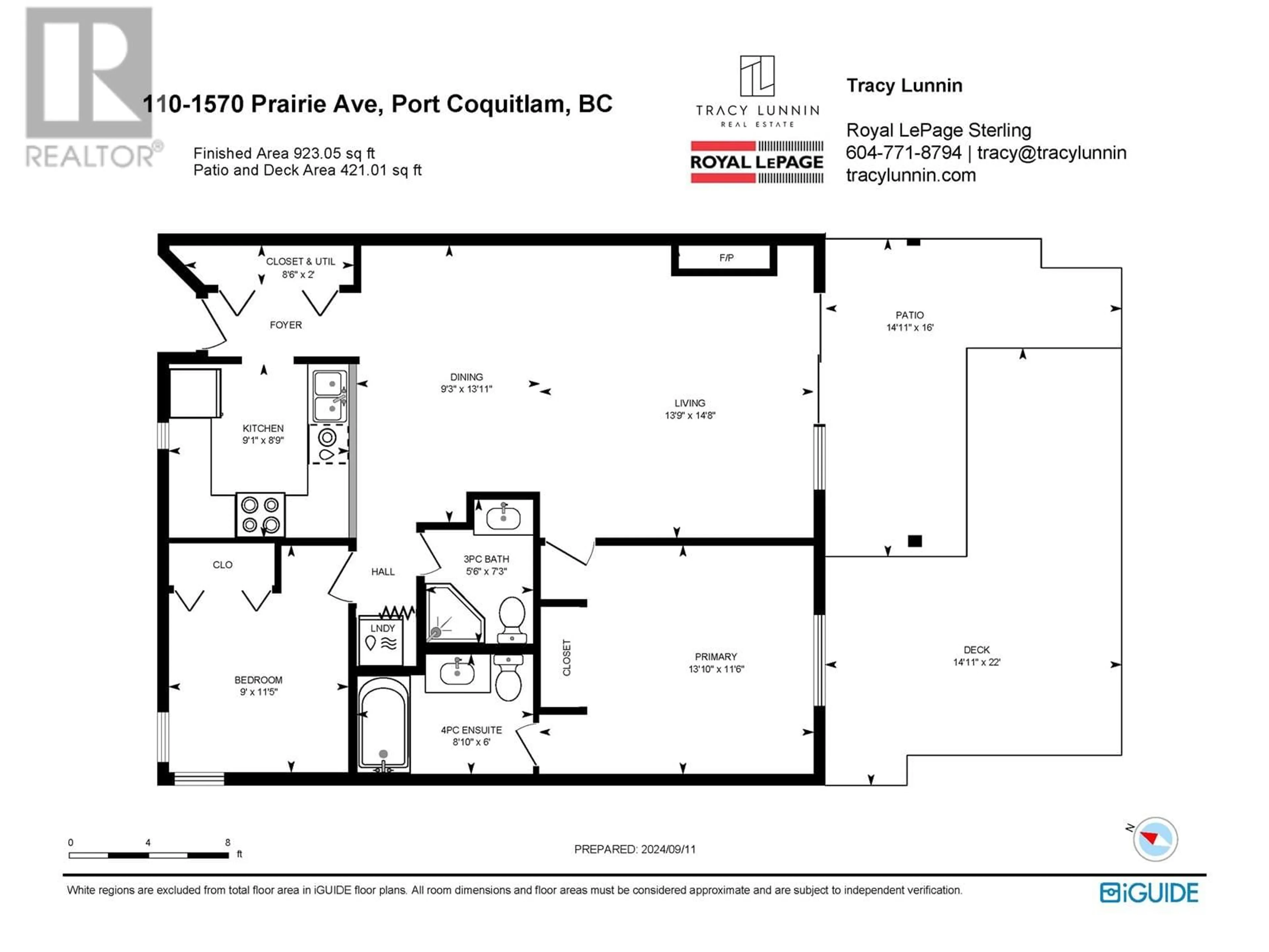 Floor plan for 110 1570 PRAIRIE AVENUE, Port Coquitlam British Columbia V3B1T4