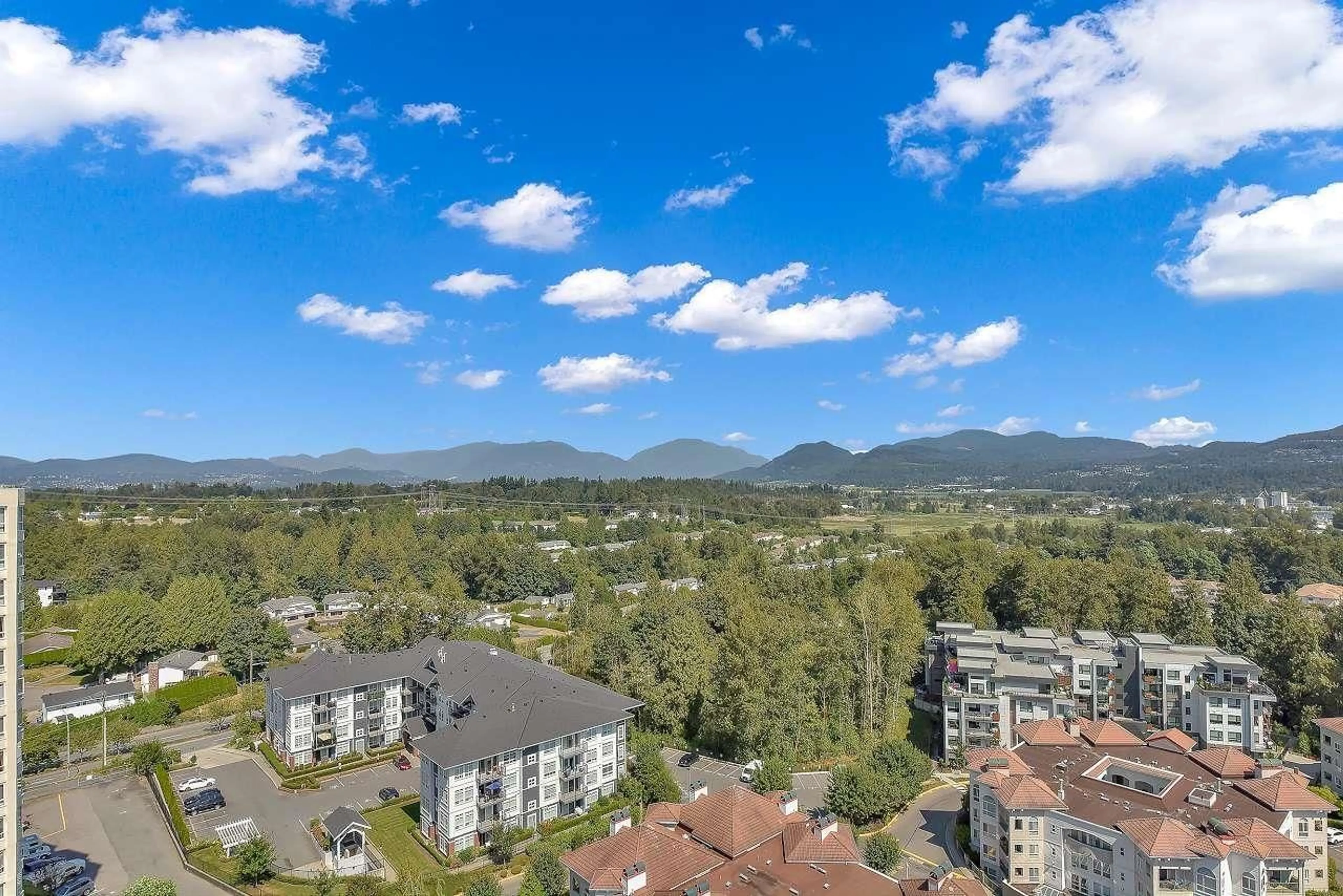 A pic from exterior of the house or condo, the view of mountain for 1703 3170 GLADWIN ROAD, Abbotsford British Columbia V2T5T1