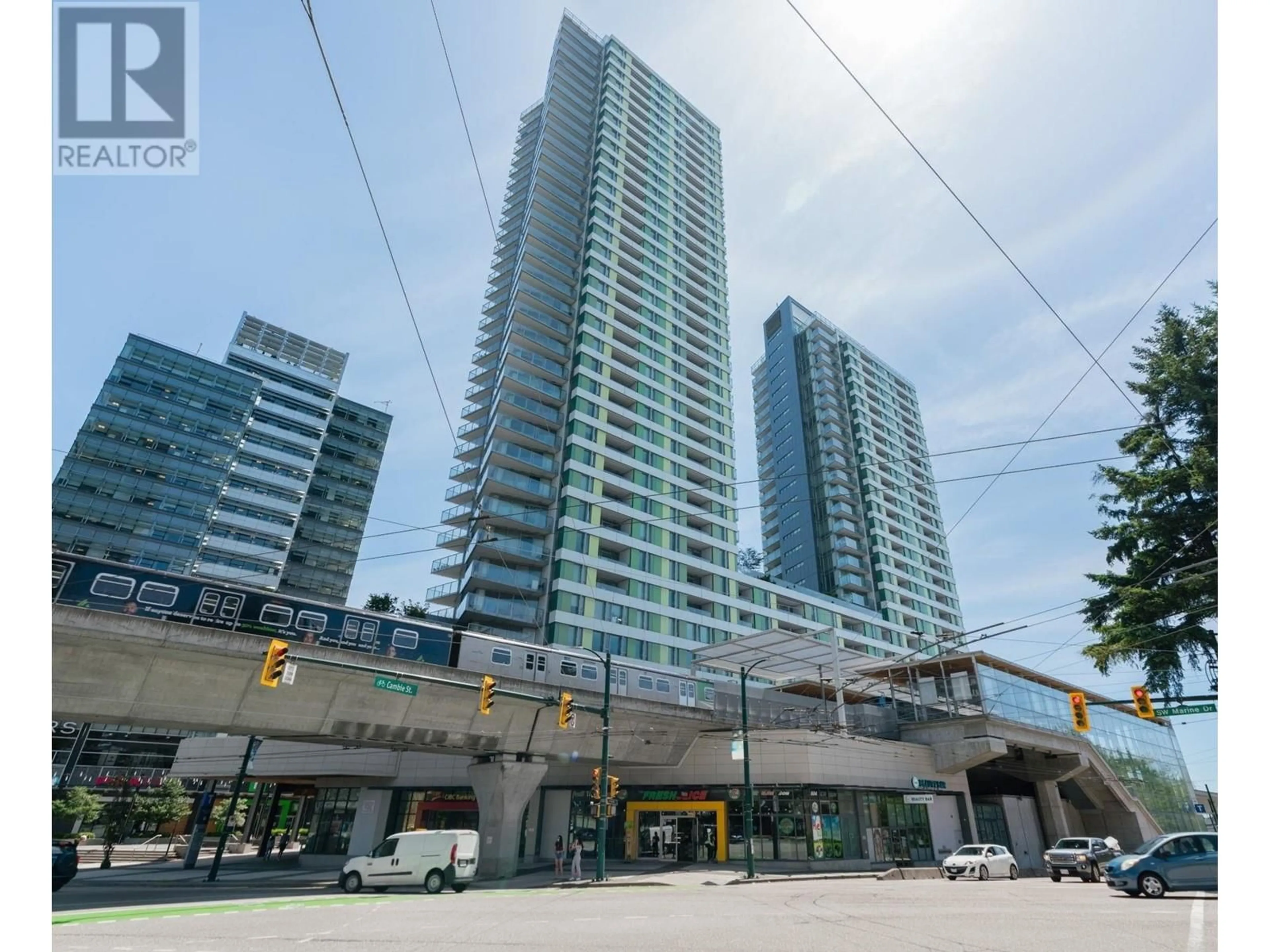 A pic from exterior of the house or condo, the street view for 1104 489 INTERURBAN WAY, Vancouver British Columbia V5X0C7