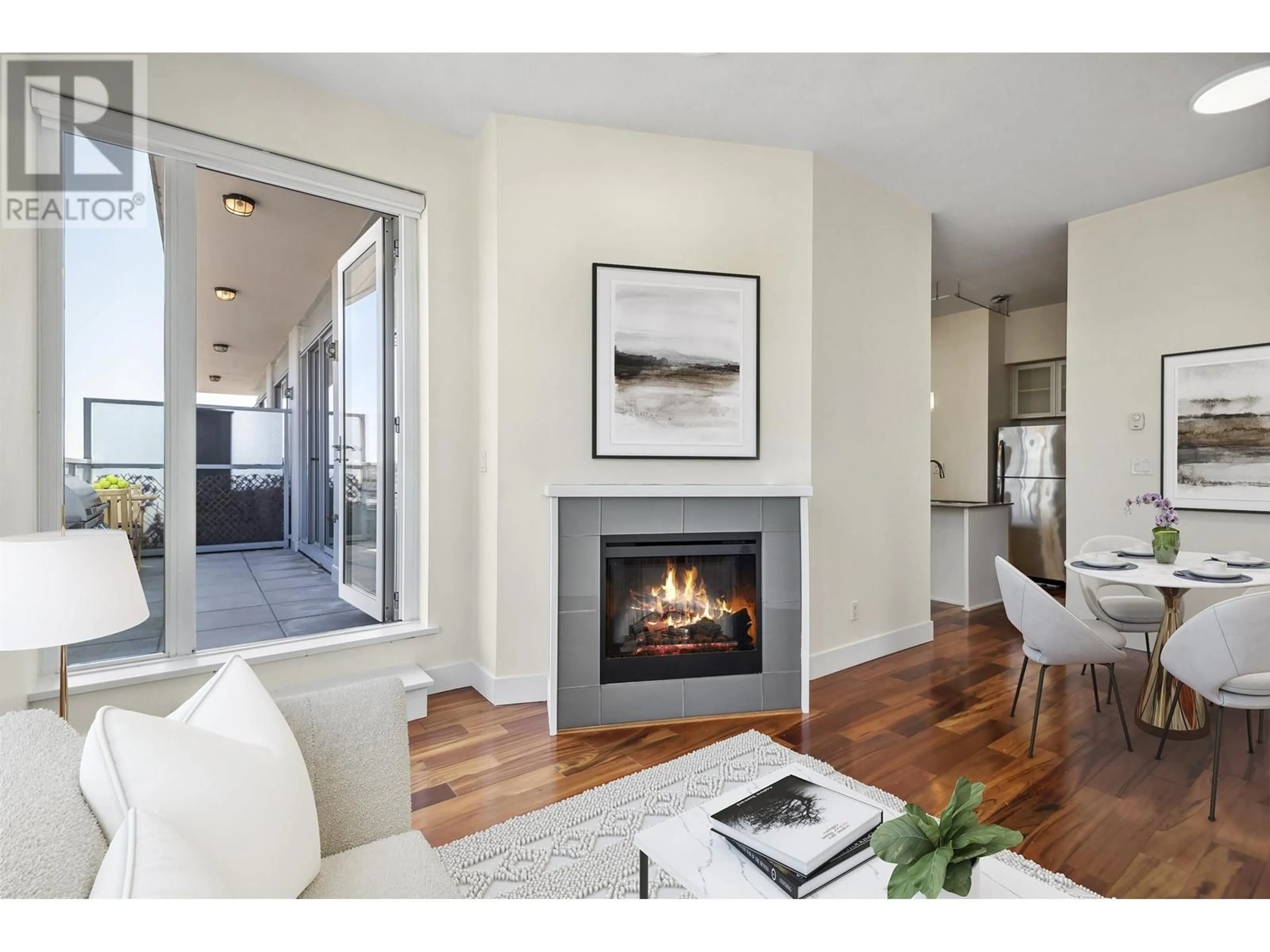 Living room, wood floors for 806 298 E 11 AVENUE, Vancouver British Columbia V5T0A2