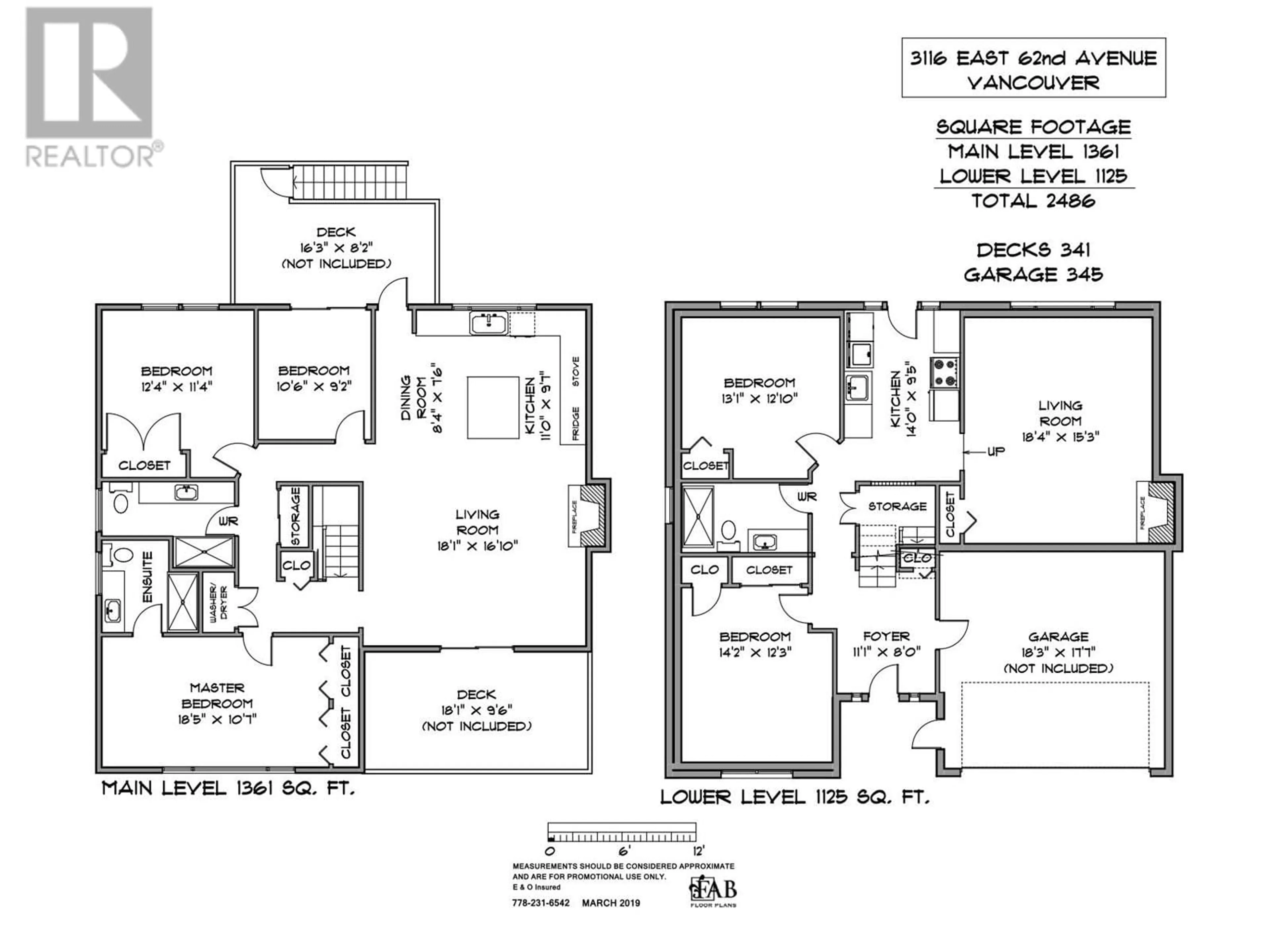 Floor plan for 3116 62ND AVENUE, Vancouver British Columbia V5S2G3